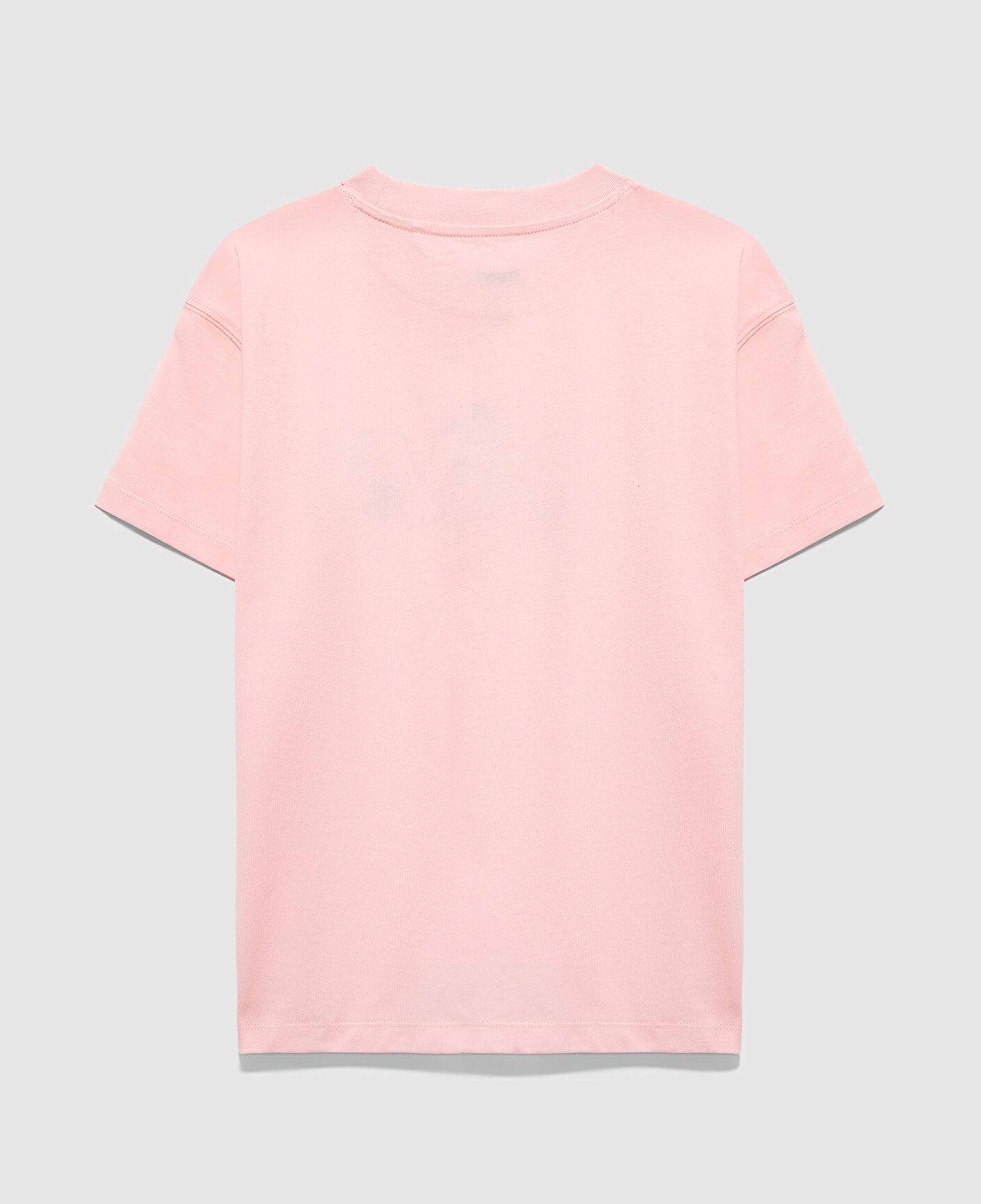 Mavi Mavi Logo Baskılı Pembe Tişört Loose Fit / Bol Rahat Kesim 7610426-71007