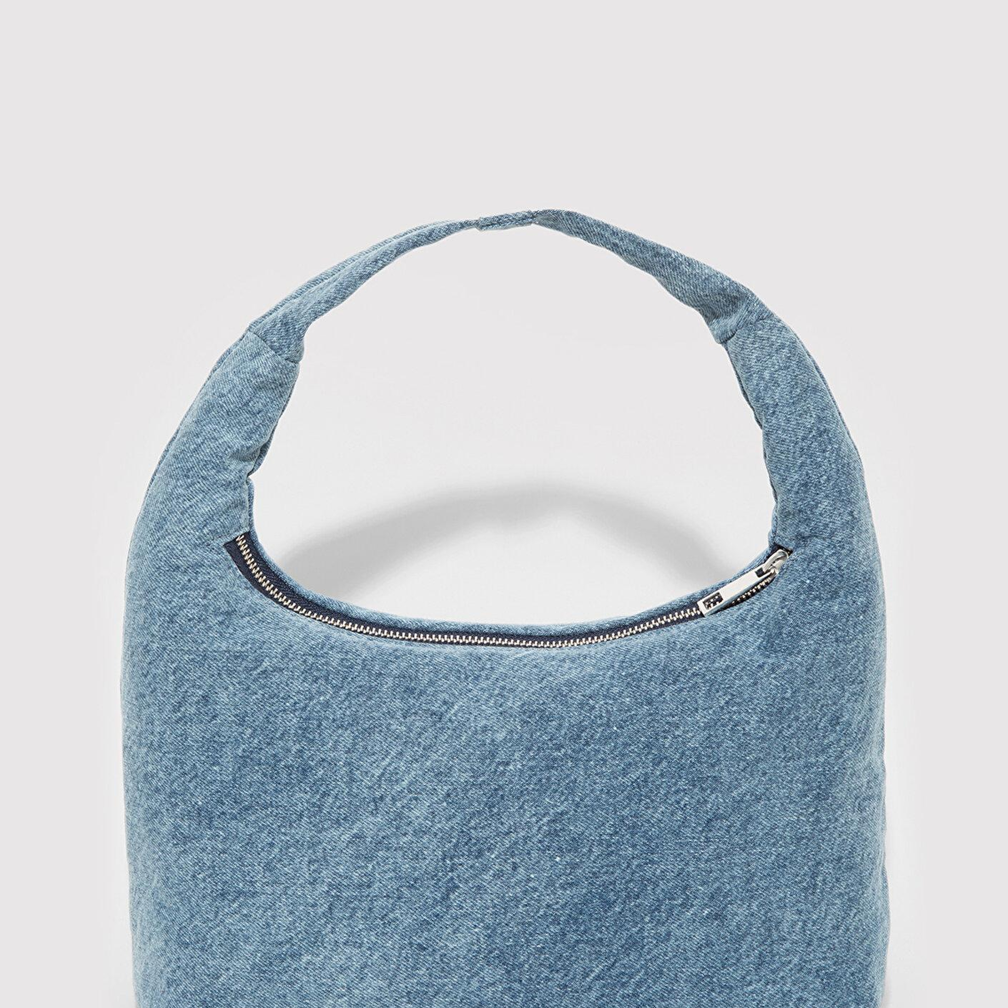 Mavi Mavi Logo Detaylı Denim Omuz Çantası 1912061-22189