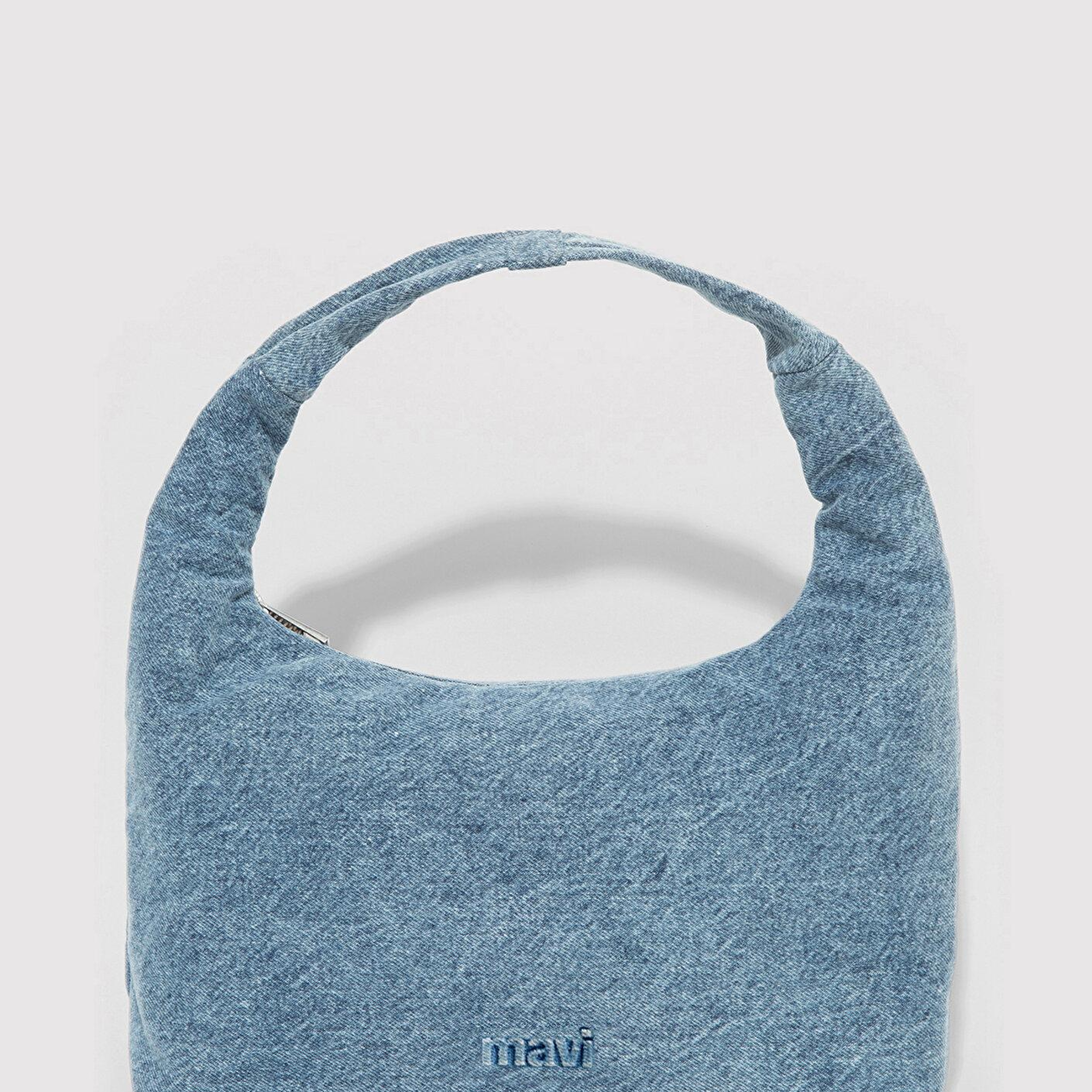 Mavi Mavi Logo Detaylı Denim Omuz Çantası 1912061-22189