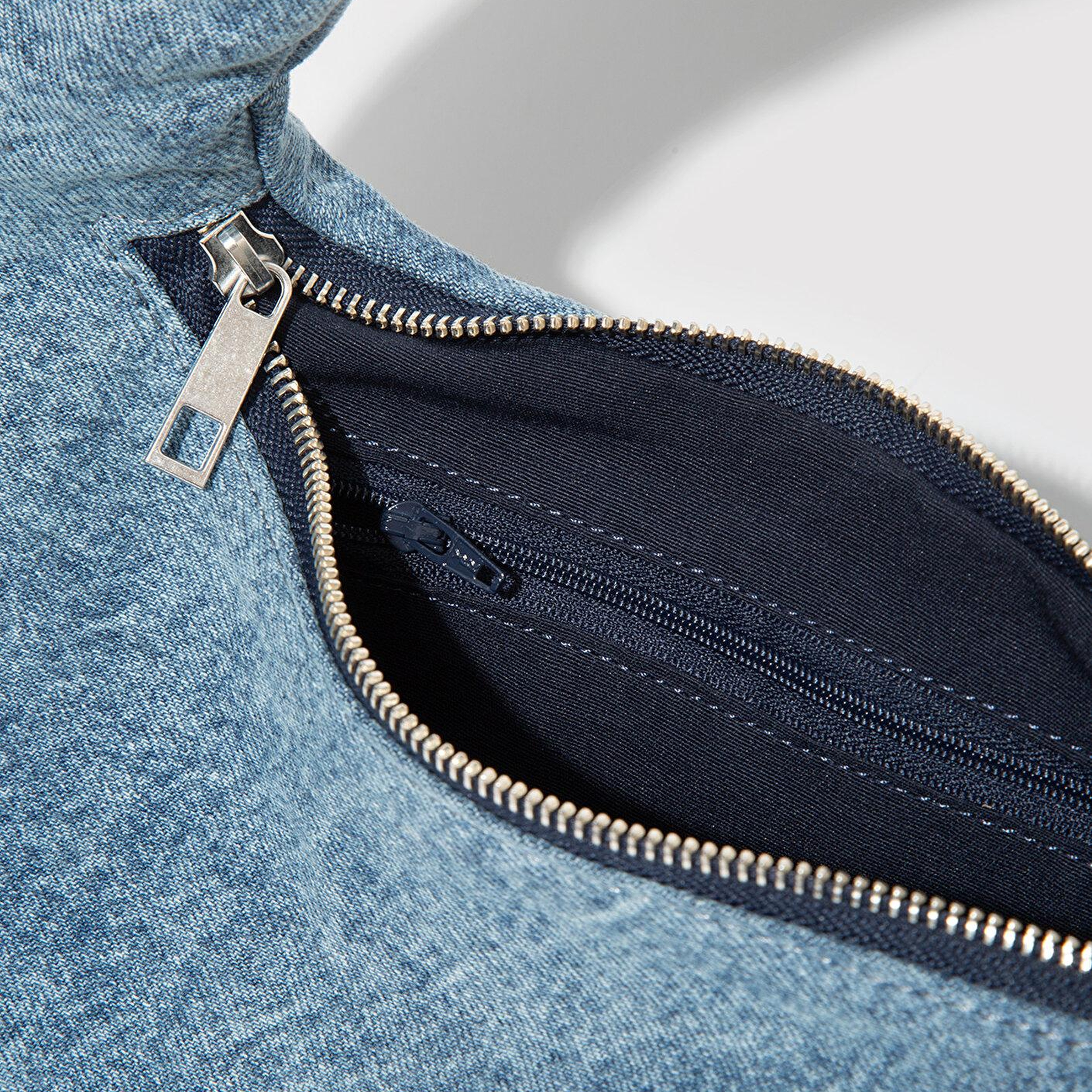 Mavi Mavi Logo Detaylı Denim Omuz Çantası 1912061-22189