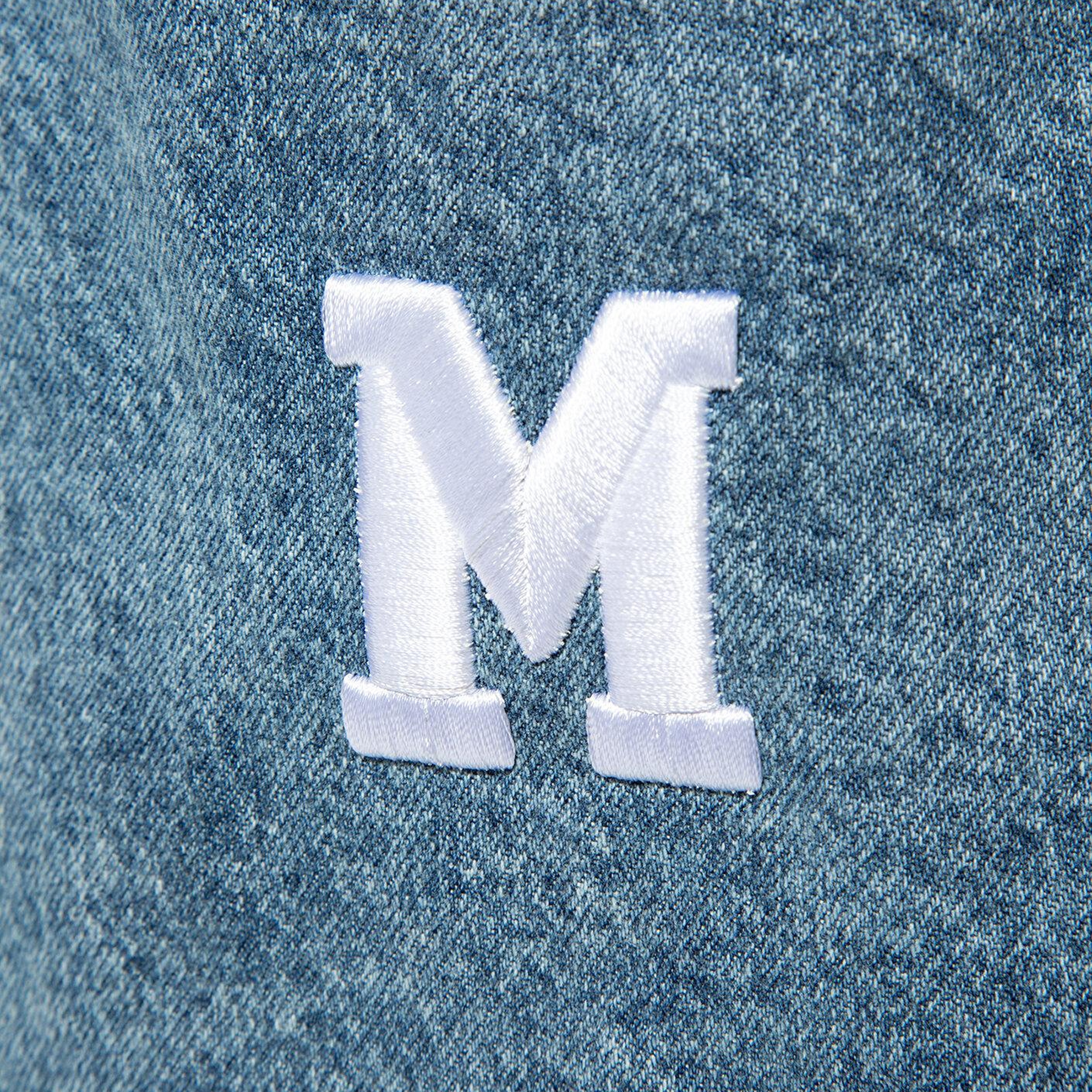 Mavi M Logo İşlemeli Denim Omuz Çantası 1913790-22189