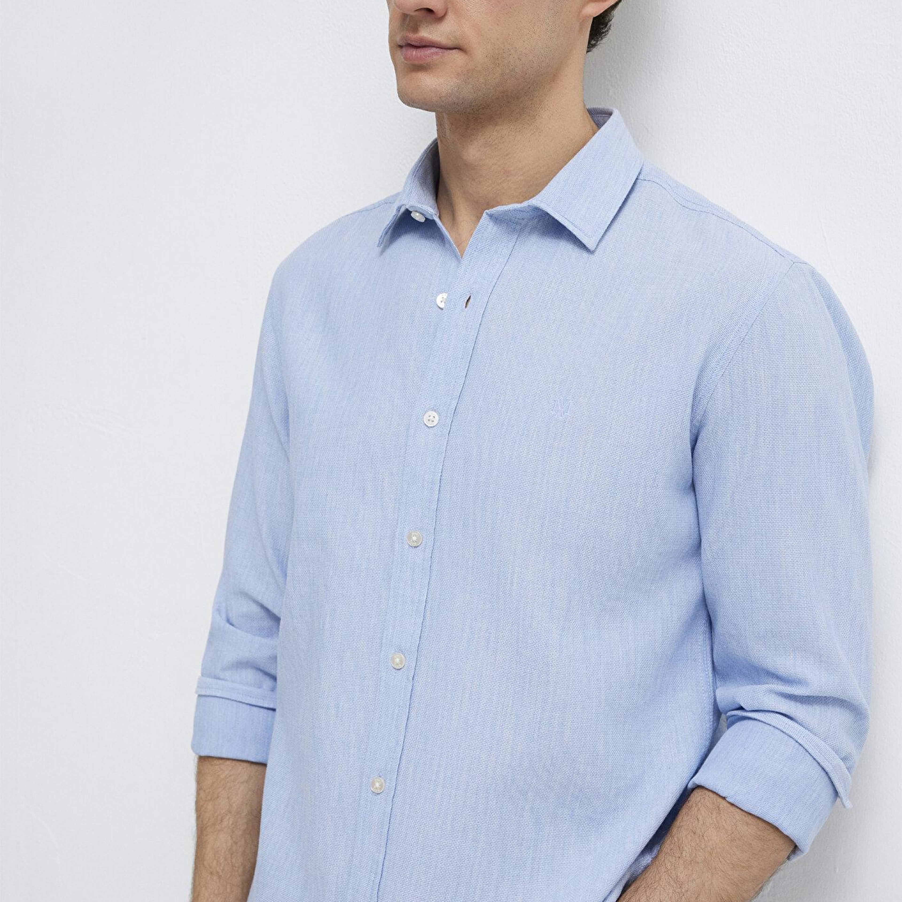 Mavi Mavi Gömlek Slim Fit / Dar Kesim 0211656-88654