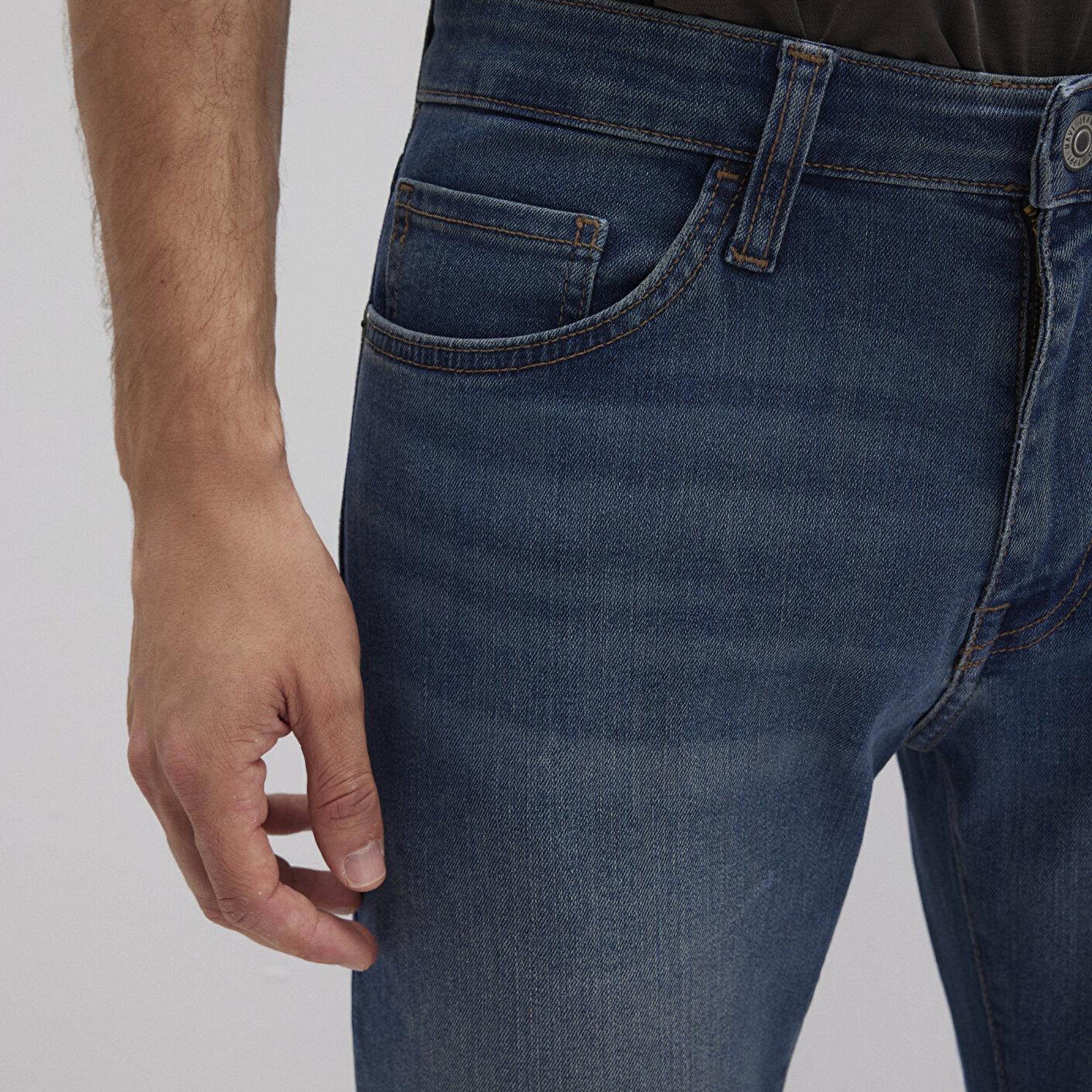 Mavi Marcus Gölgeli İndigo Mavisi Jean Pantolon 8835126869