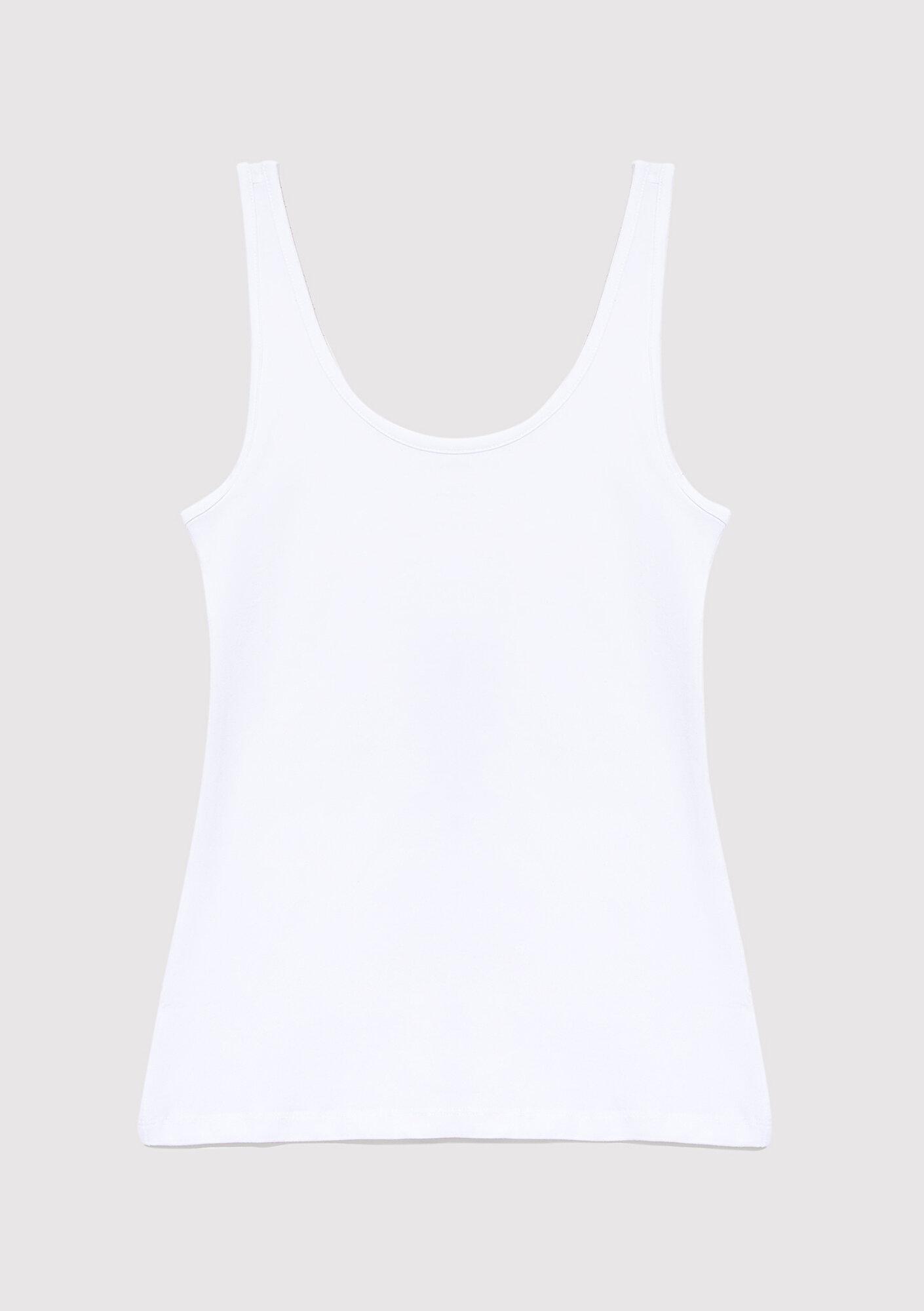 Mavi 2 li Siyah Beyaz Kadın Basic Atlet Fitted / Vücuda Oturan Kesim 1611367-900