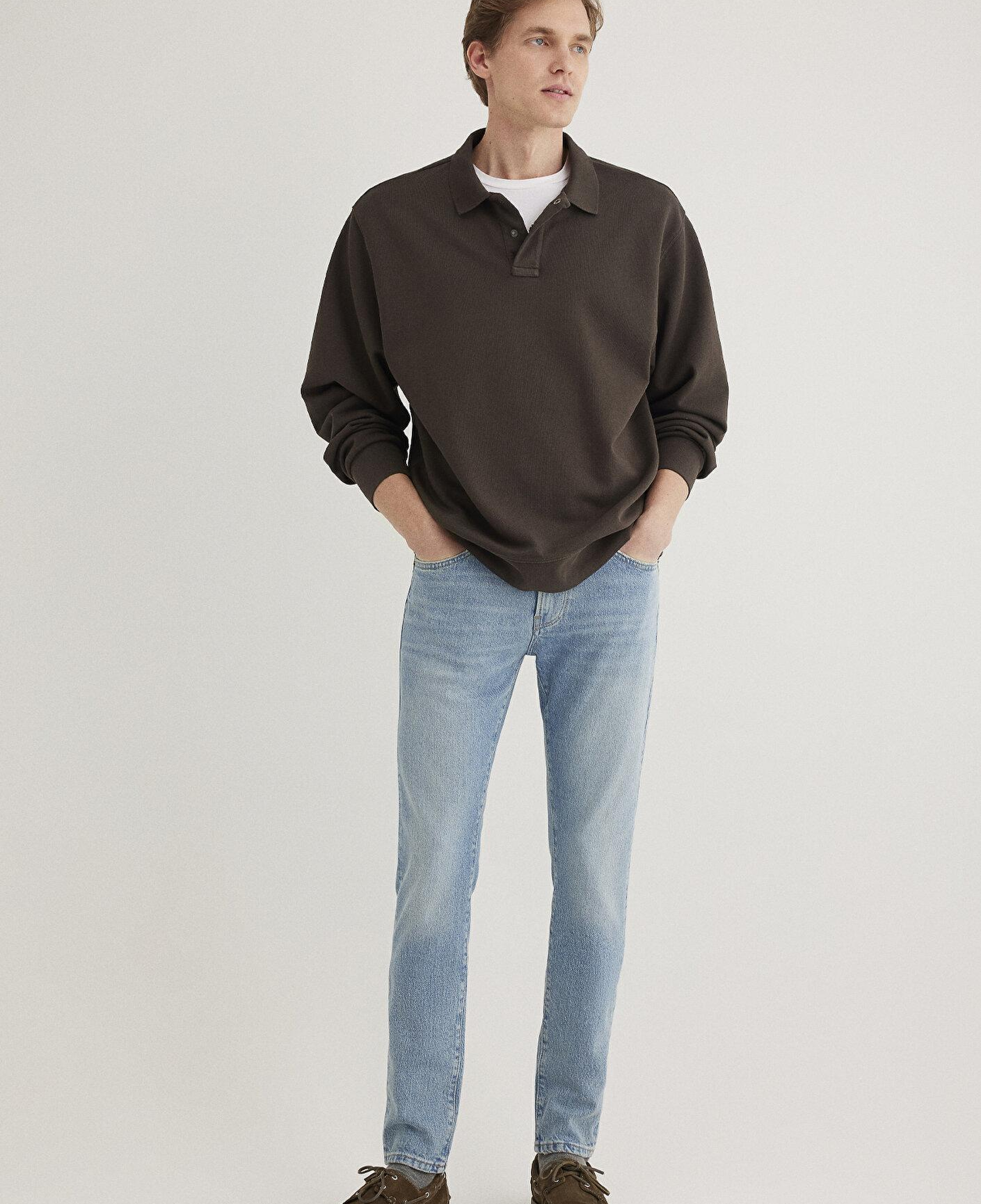 Mavi James Classic Denim Puslu Açık Mavi Jean Pantolon 0042486407