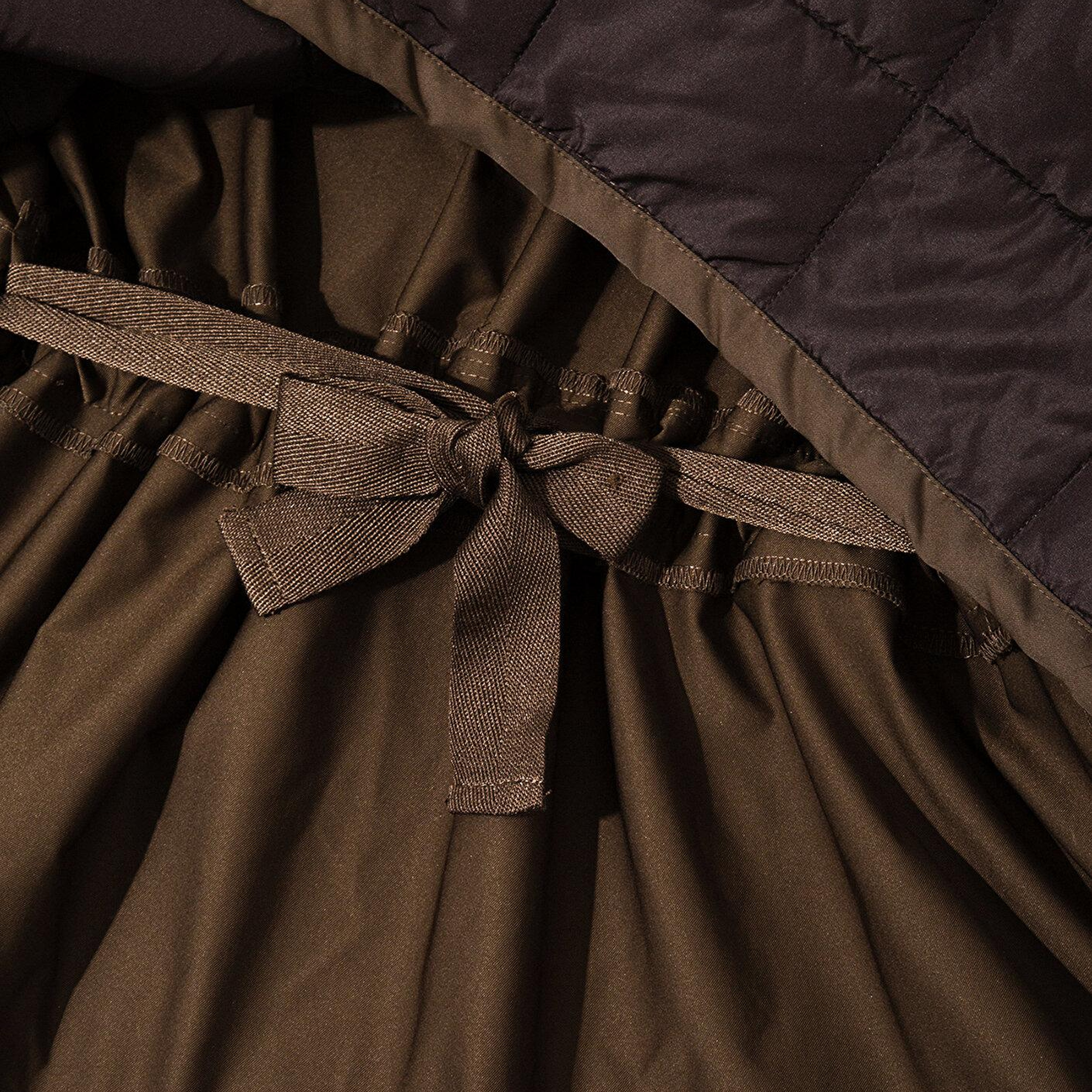Mavi Su İtici Haki Parka Oversize / Geniş Kesim 1110712-71541