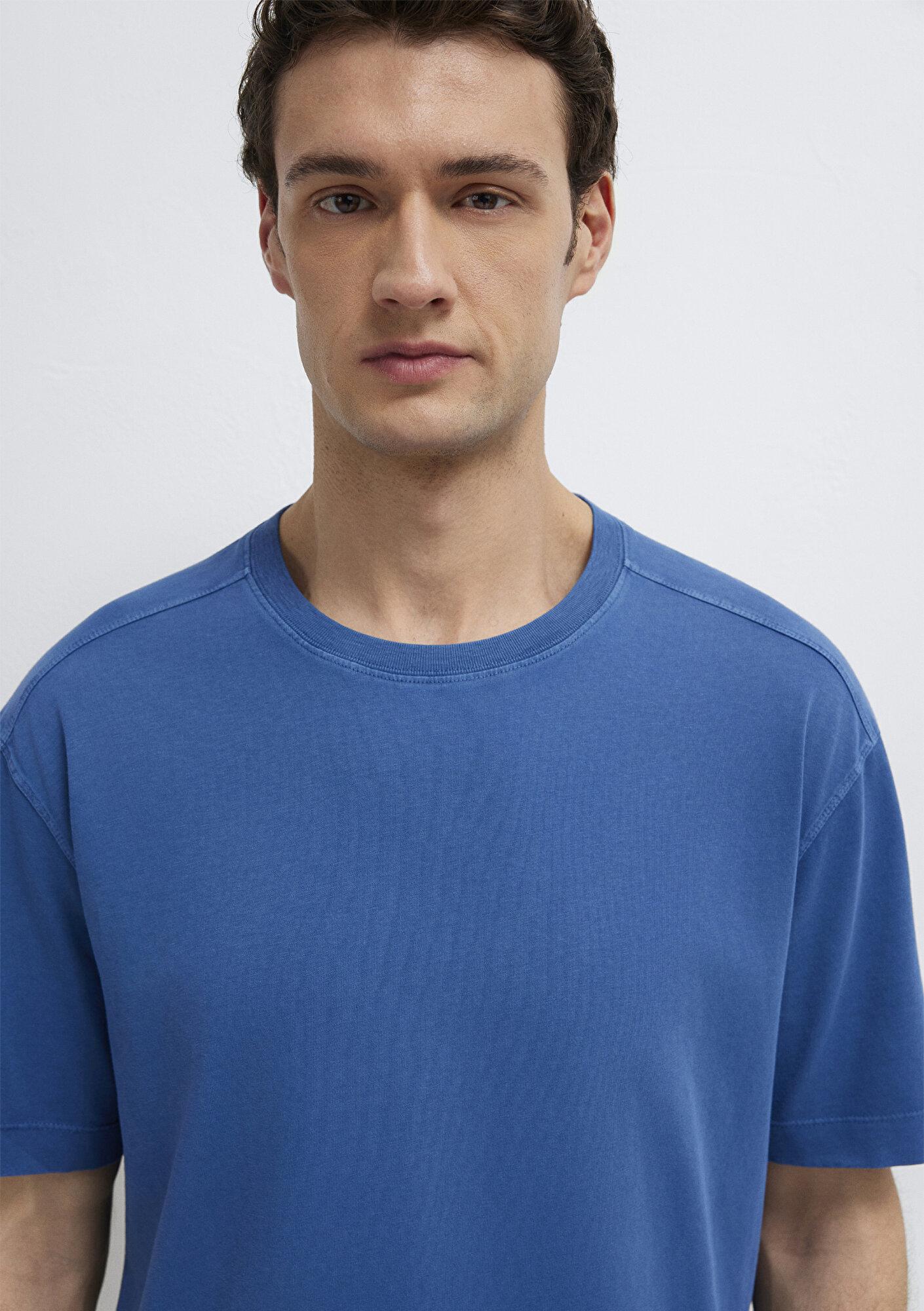 Mavi Mavi Basic Tişört Loose Fit / Bol Rahat Kesim 0613312-70738