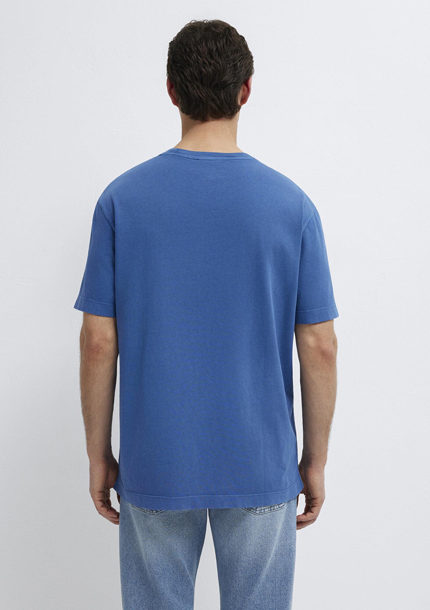 Mavi Mavi Basic Tişört Loose Fit / Bol Rahat Kesim 0613312-70738