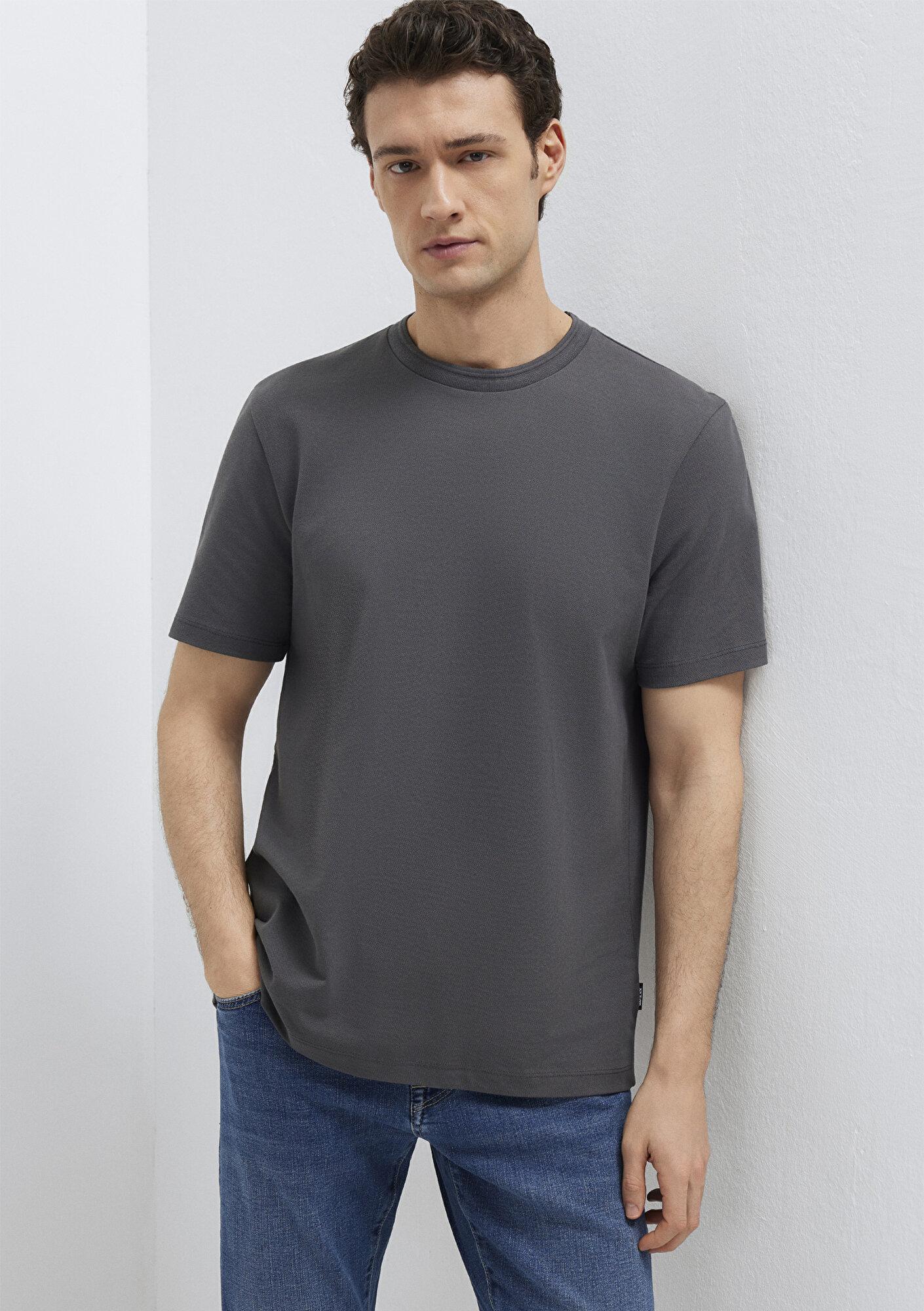 Mavi Antrasit Basic Tişört Regular Fit / Normal Kesim 0613362-80106