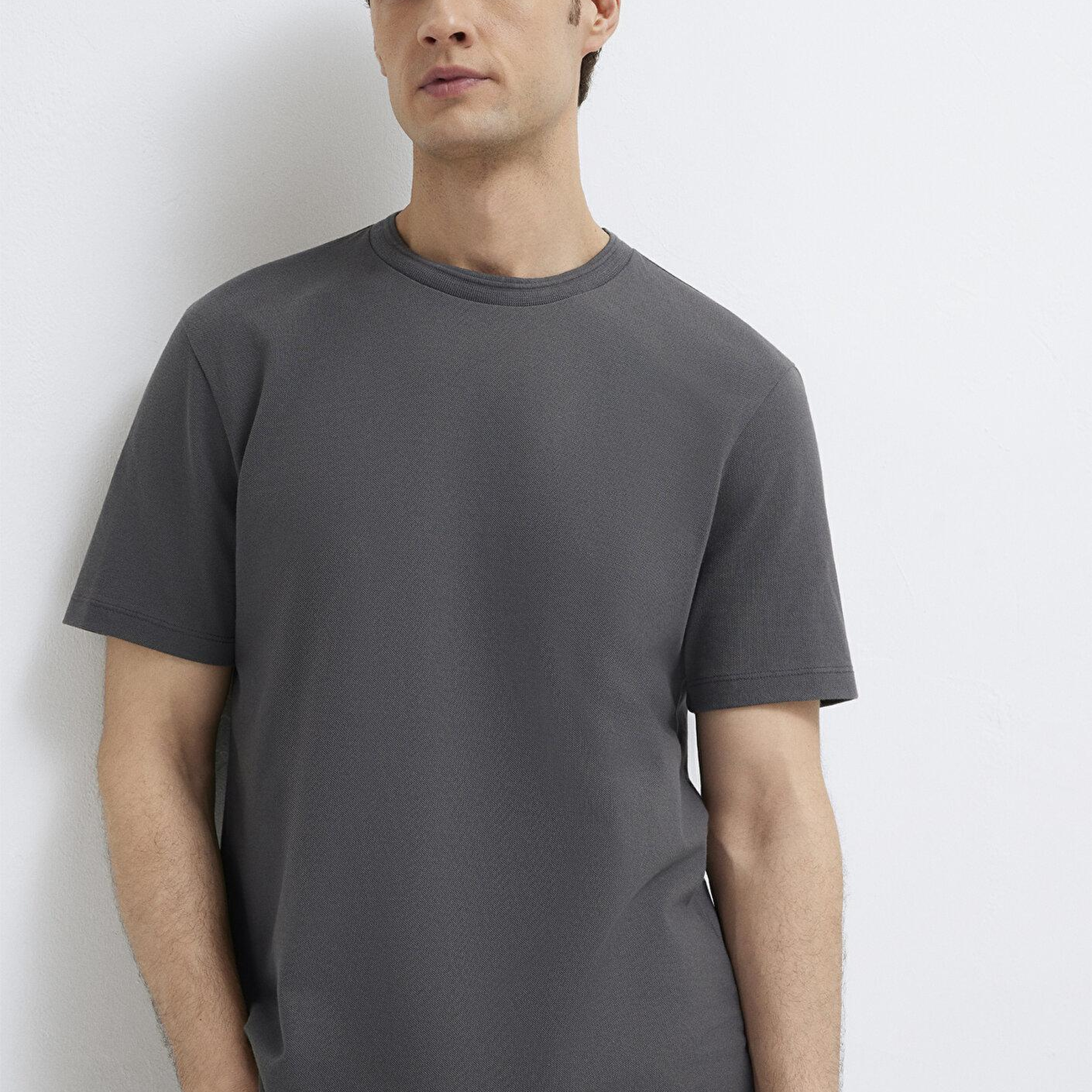 Mavi Antrasit Basic Tişört Regular Fit / Normal Kesim 0613362-80106