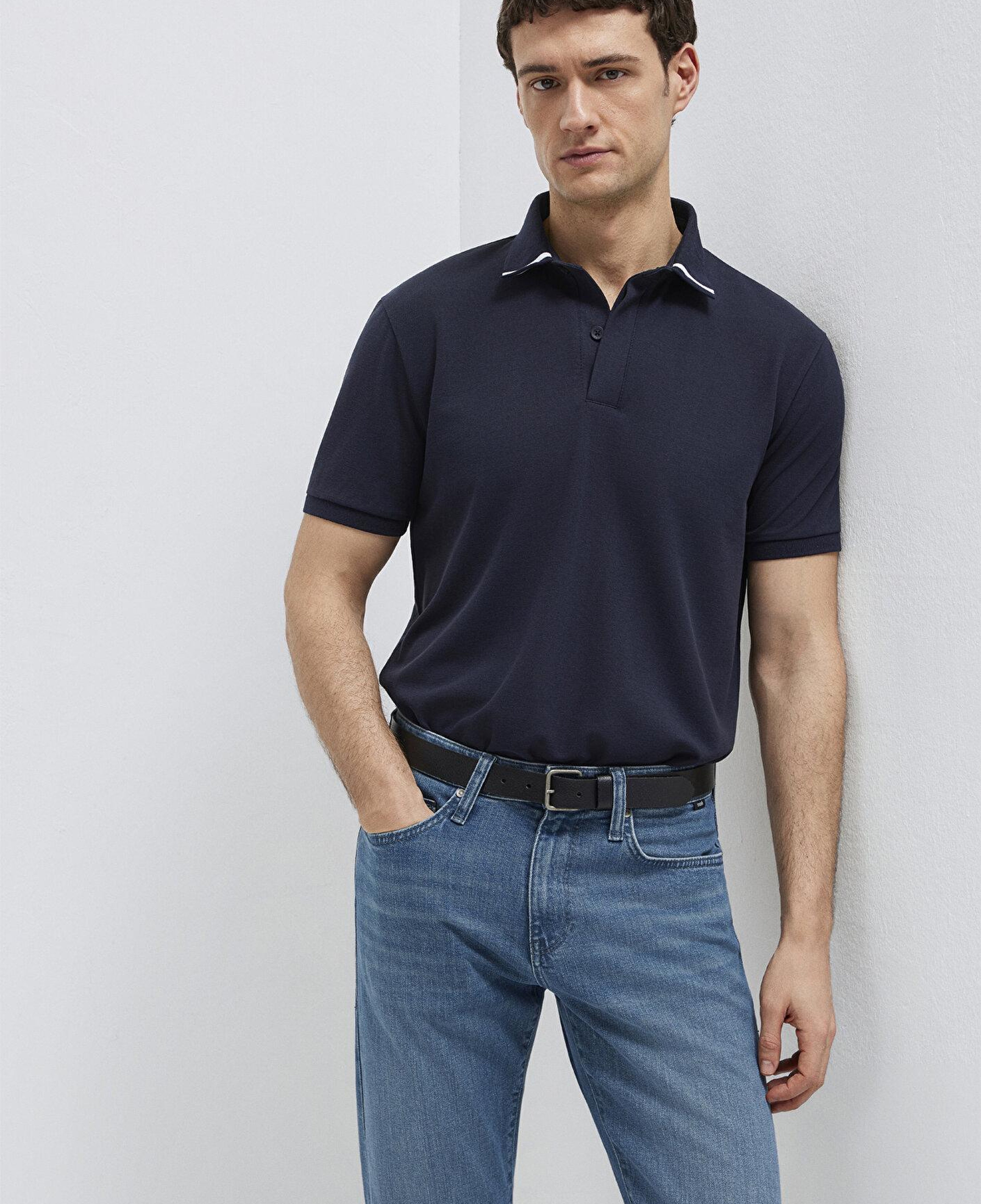 Mavi Soft-Premium Lacivert Polo Tişört Regular Fit / Normal Kesim 0613358-70490