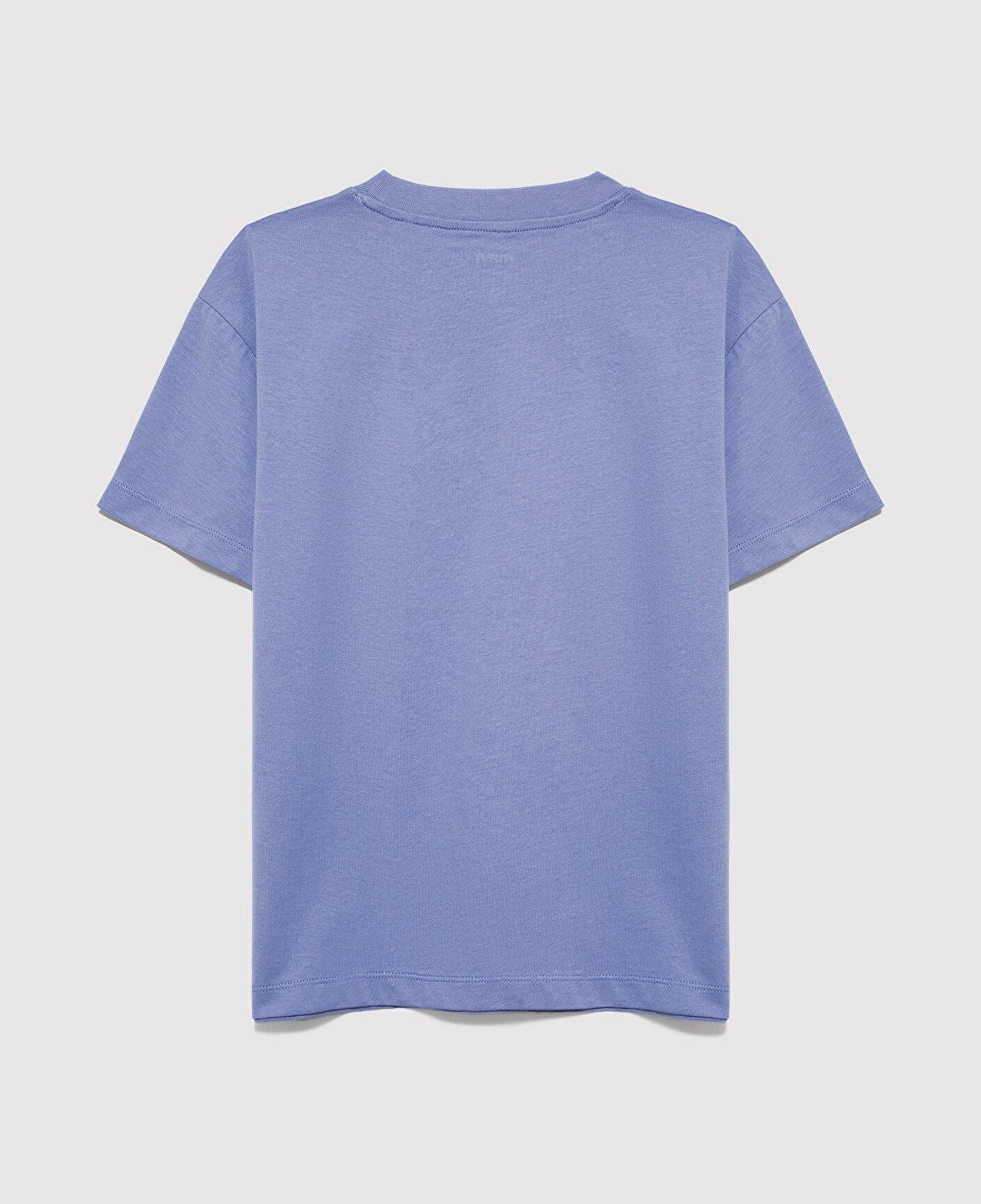 Mavi Mavi Logo Baskılı Mavi Tişört Loose Fit / Bol Rahat Kesim 7610393-70855