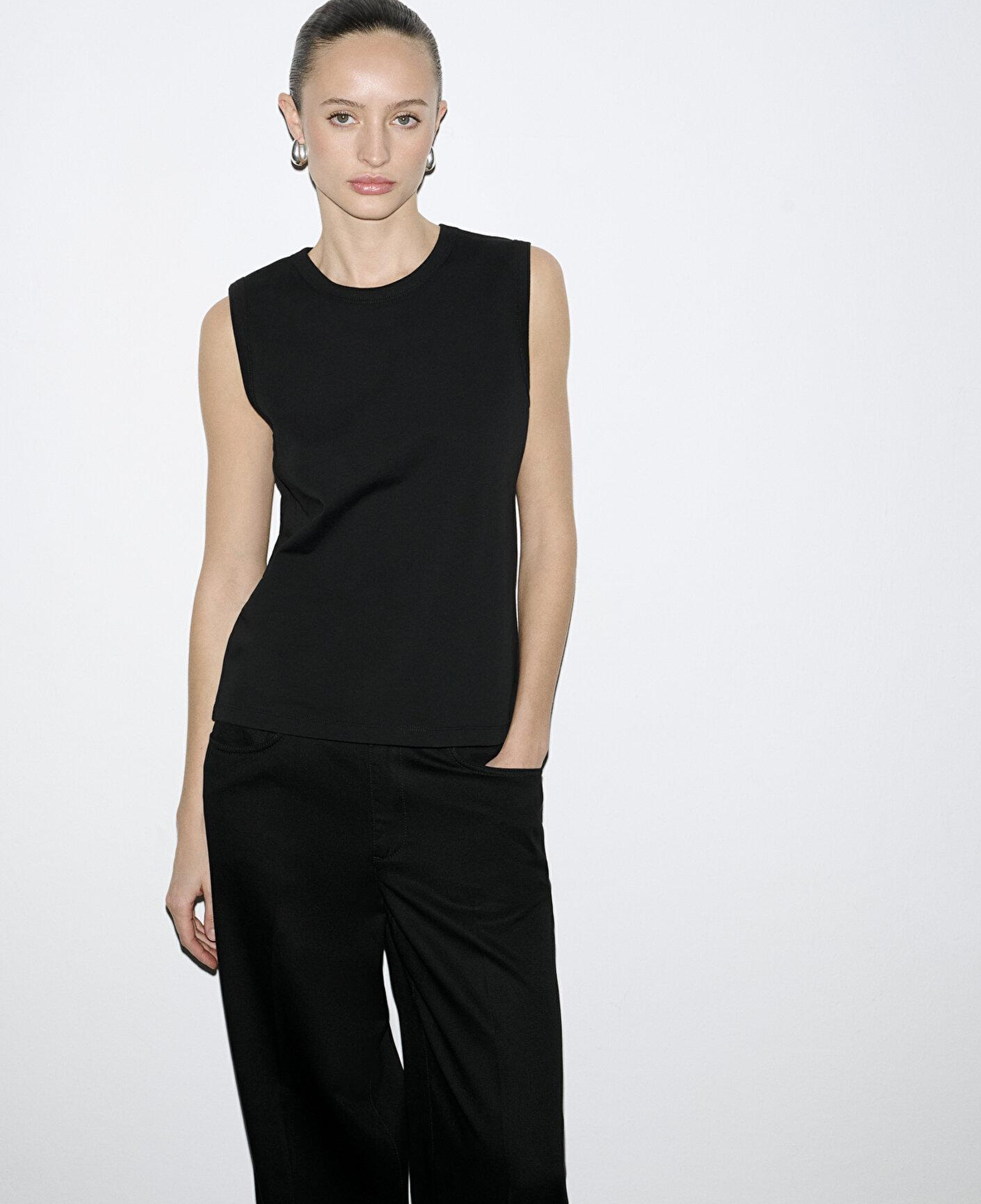 Mavi Siyah Basic Atlet Slim Fit / Dar Kesim 1614066-900
