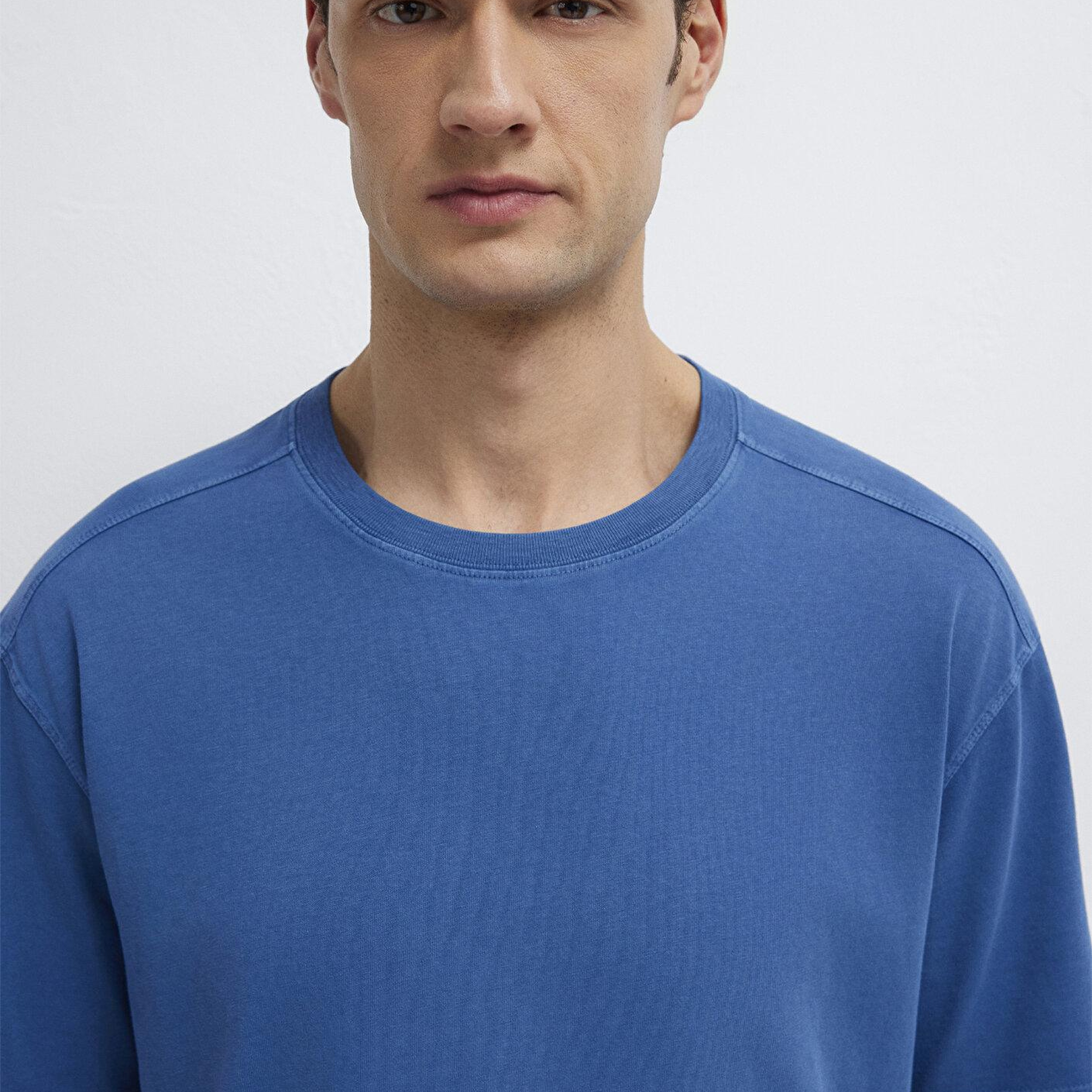 Mavi Mavi Basic Tişört Loose Fit / Bol Rahat Kesim 0613312-70738
