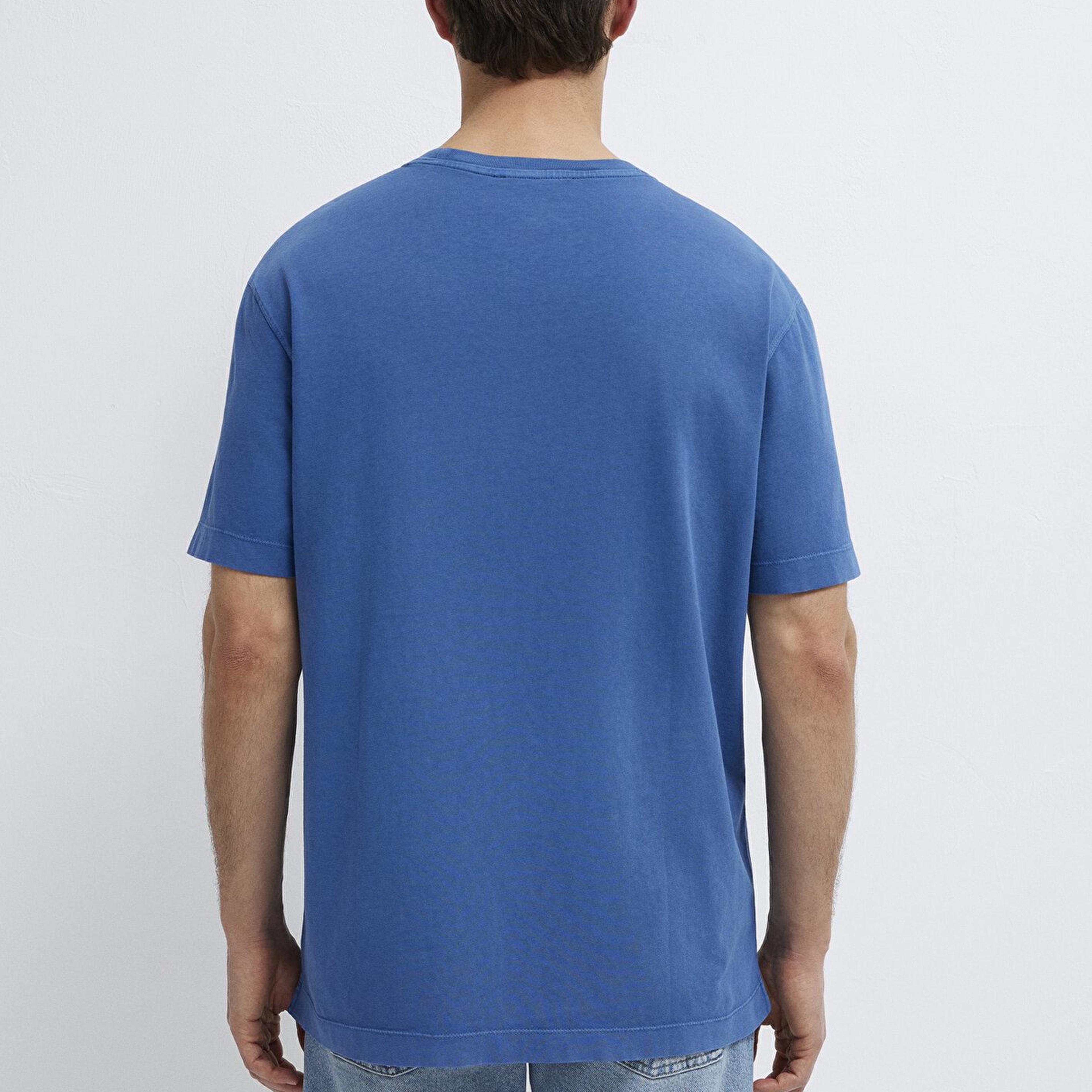 Mavi Mavi Basic Tişört Loose Fit / Bol Rahat Kesim 0613312-70738