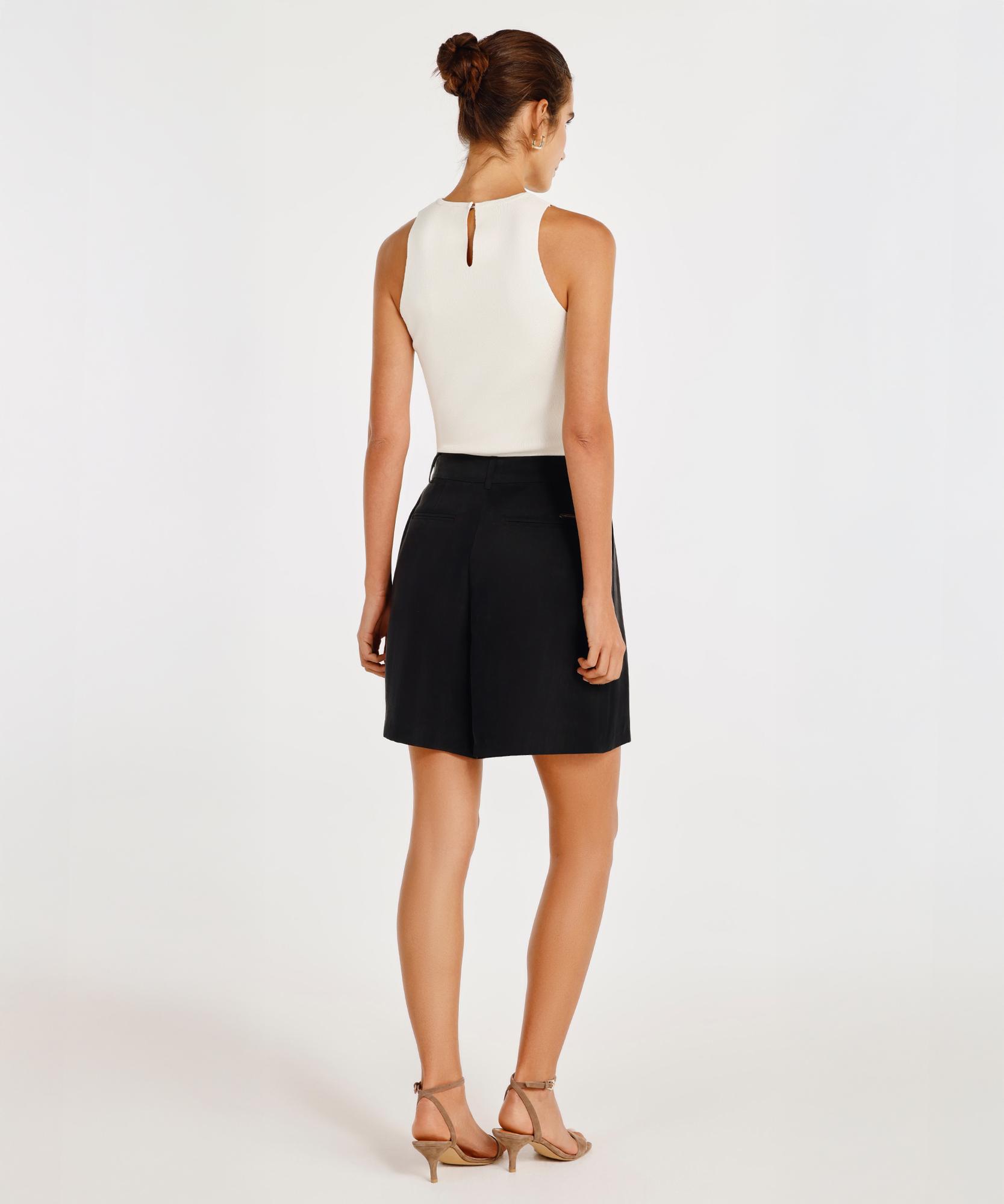 YARGICI Rahat Kesim Dökümlü Bermuda