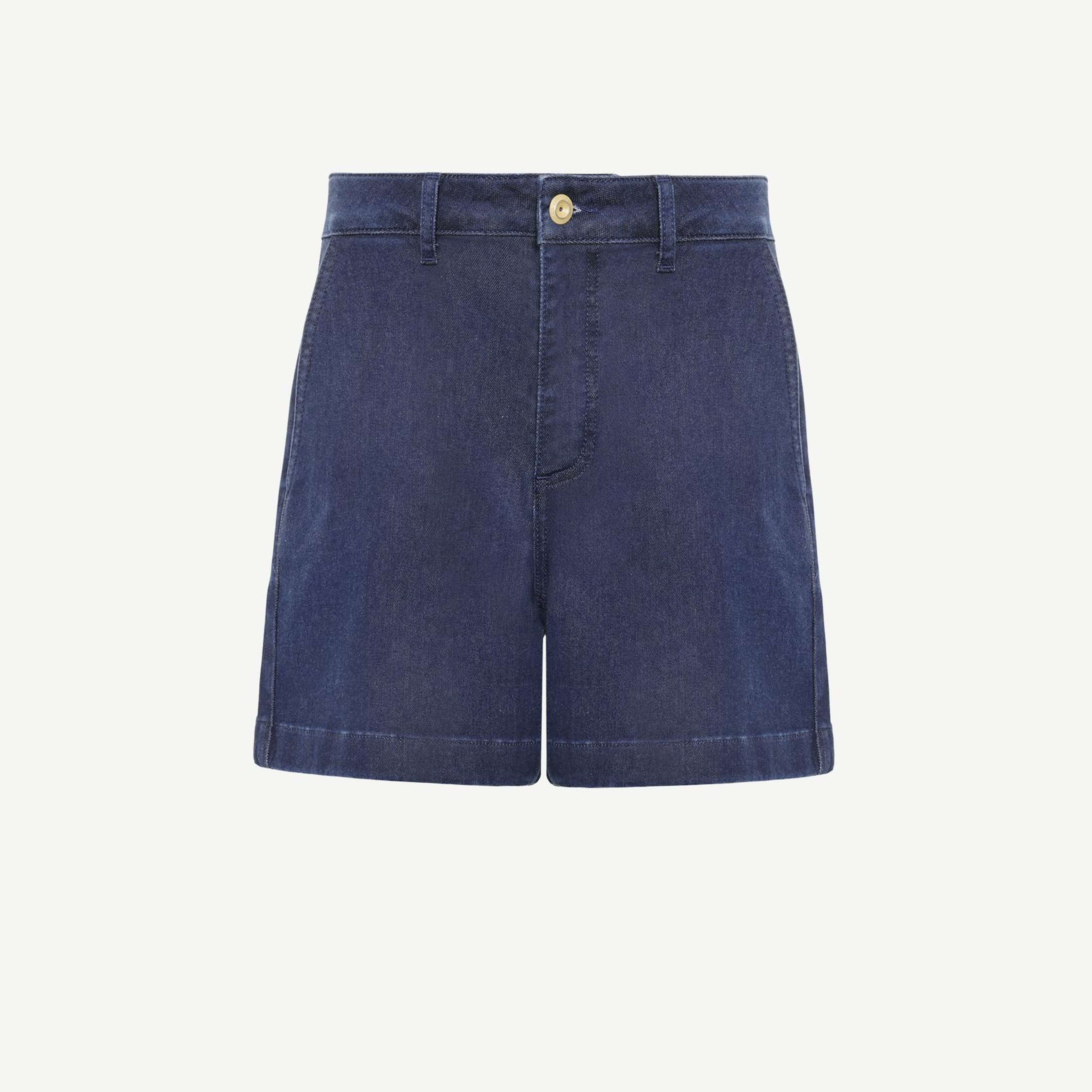 YARGICI Çan Form Denim Bermuda