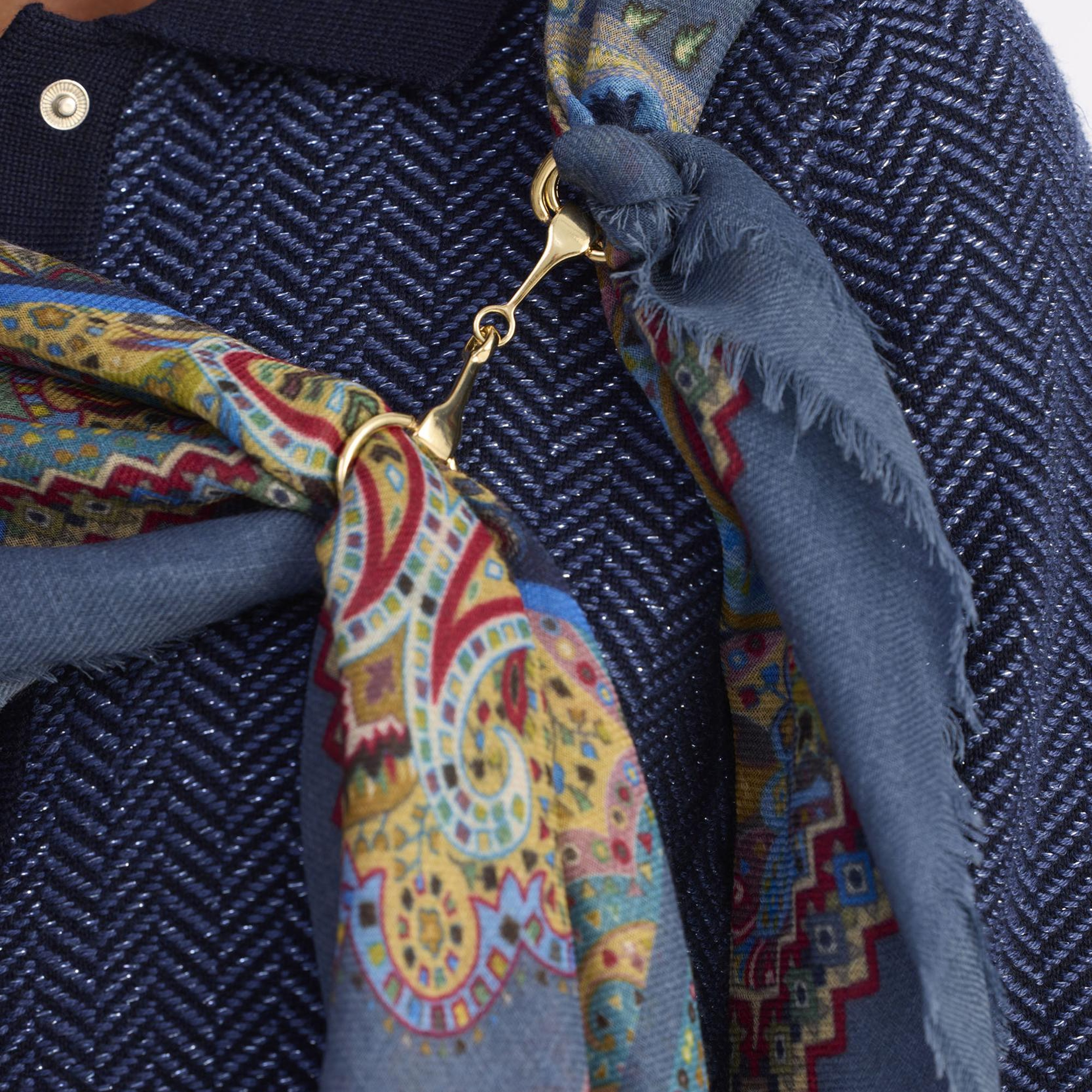 YARGICI Cropped Gömlek Yaka Uzun Kol Hırka