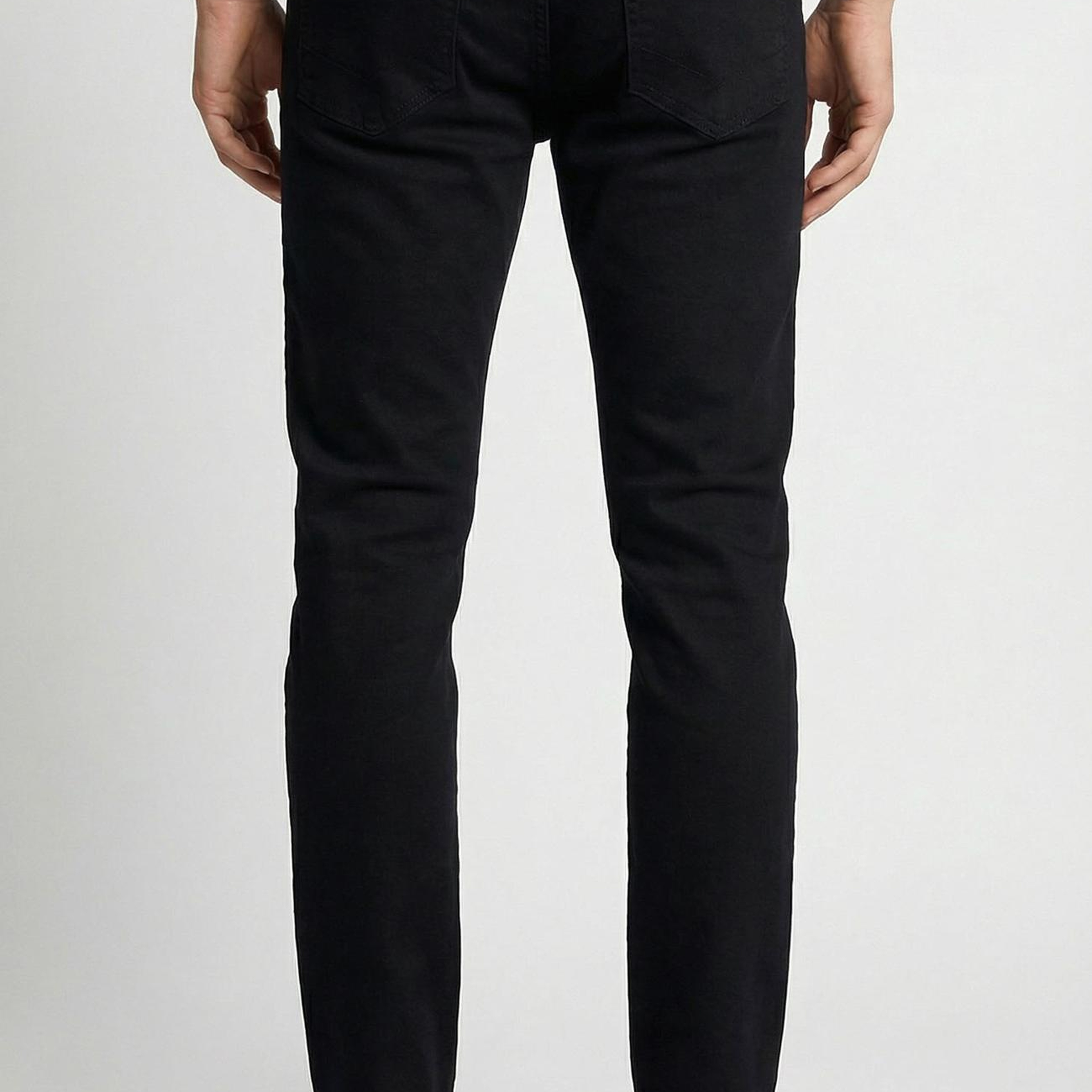 Network Erkek Siyah 5 Cep Denim Pantolon