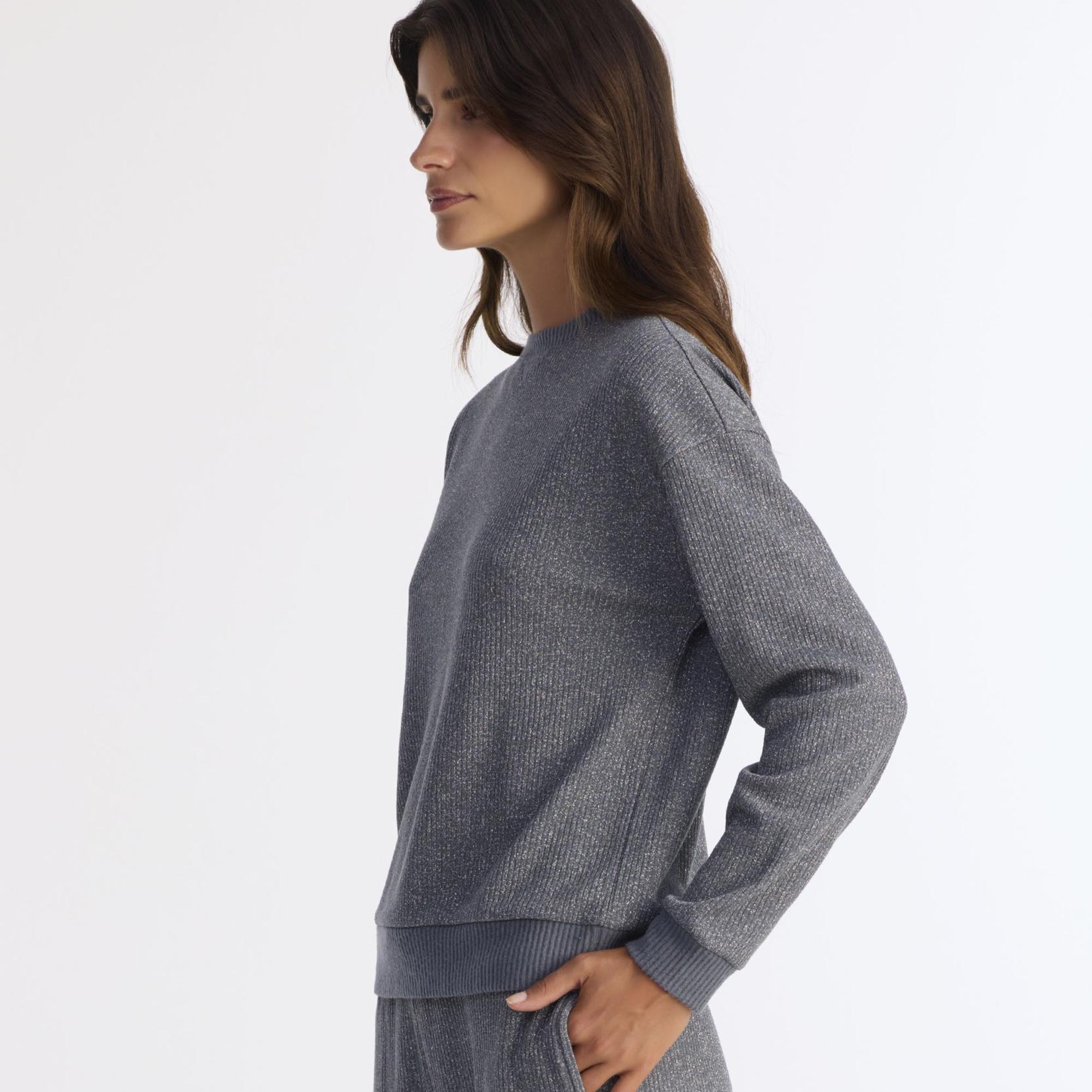 YARGICI Regular Bisiklet Yaka Uzun Kol Sweatshirt