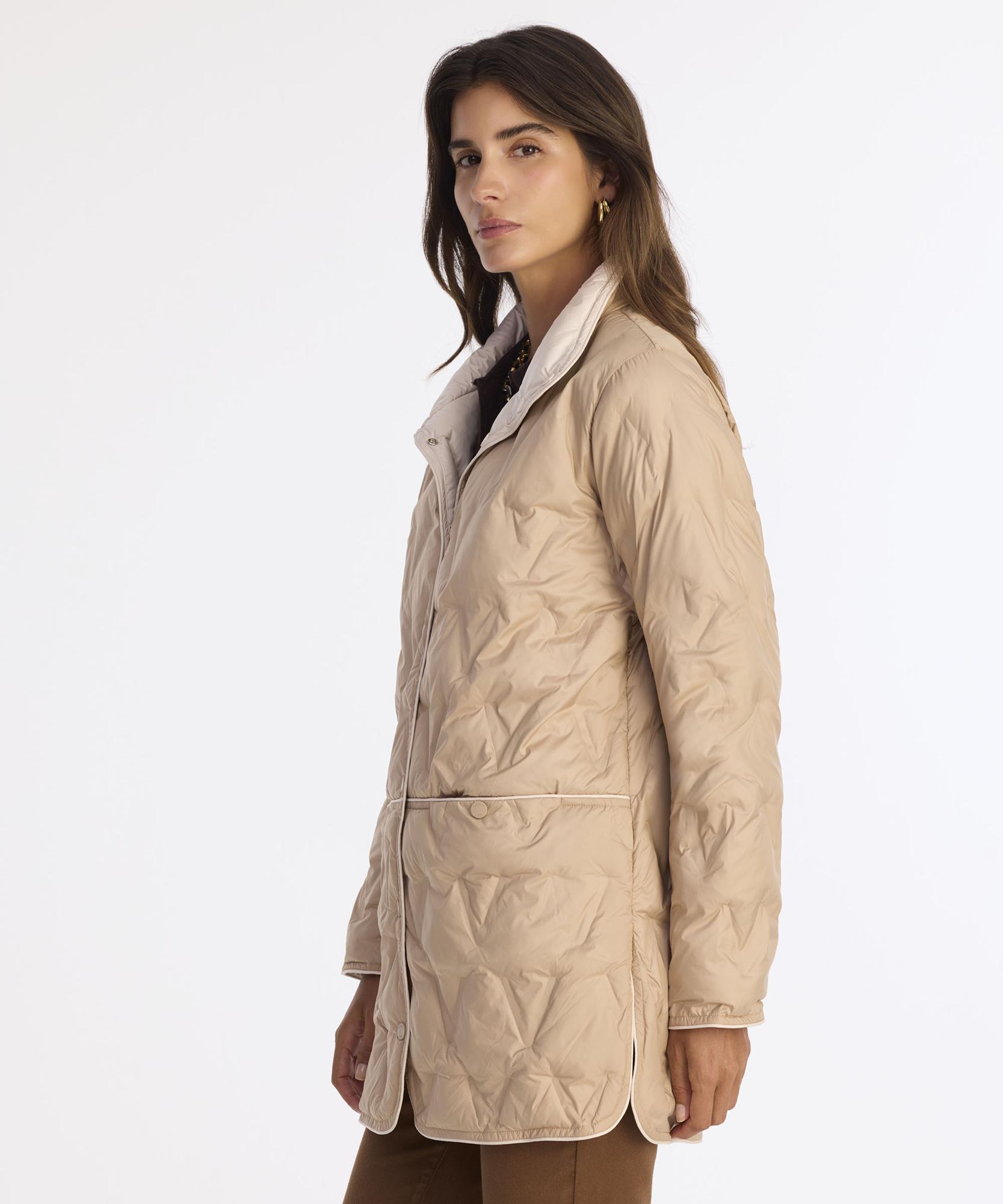 YARGICI Regular Dik Yaka Uzun Kol Pardösü