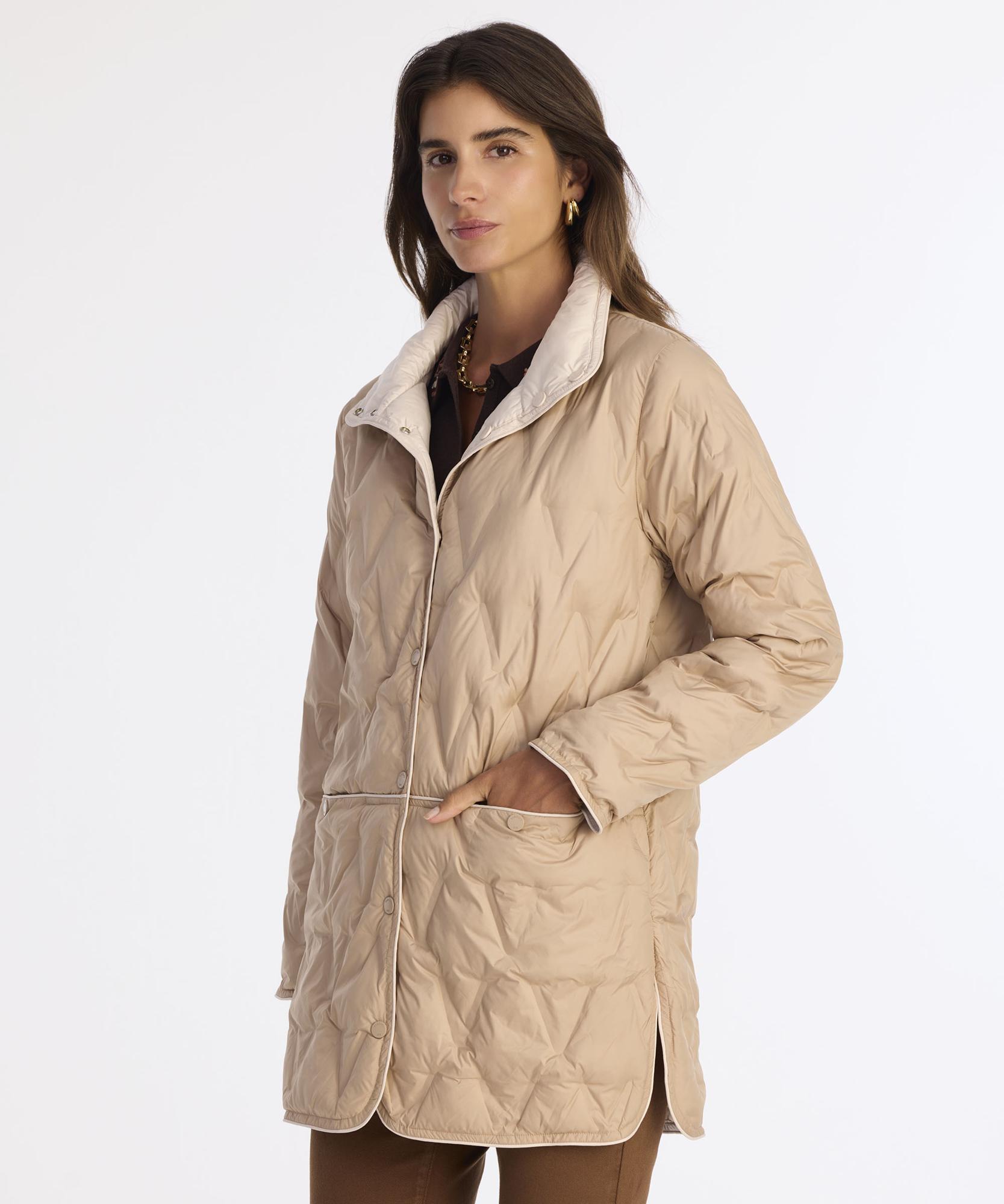 YARGICI Regular Dik Yaka Uzun Kol Pardösü