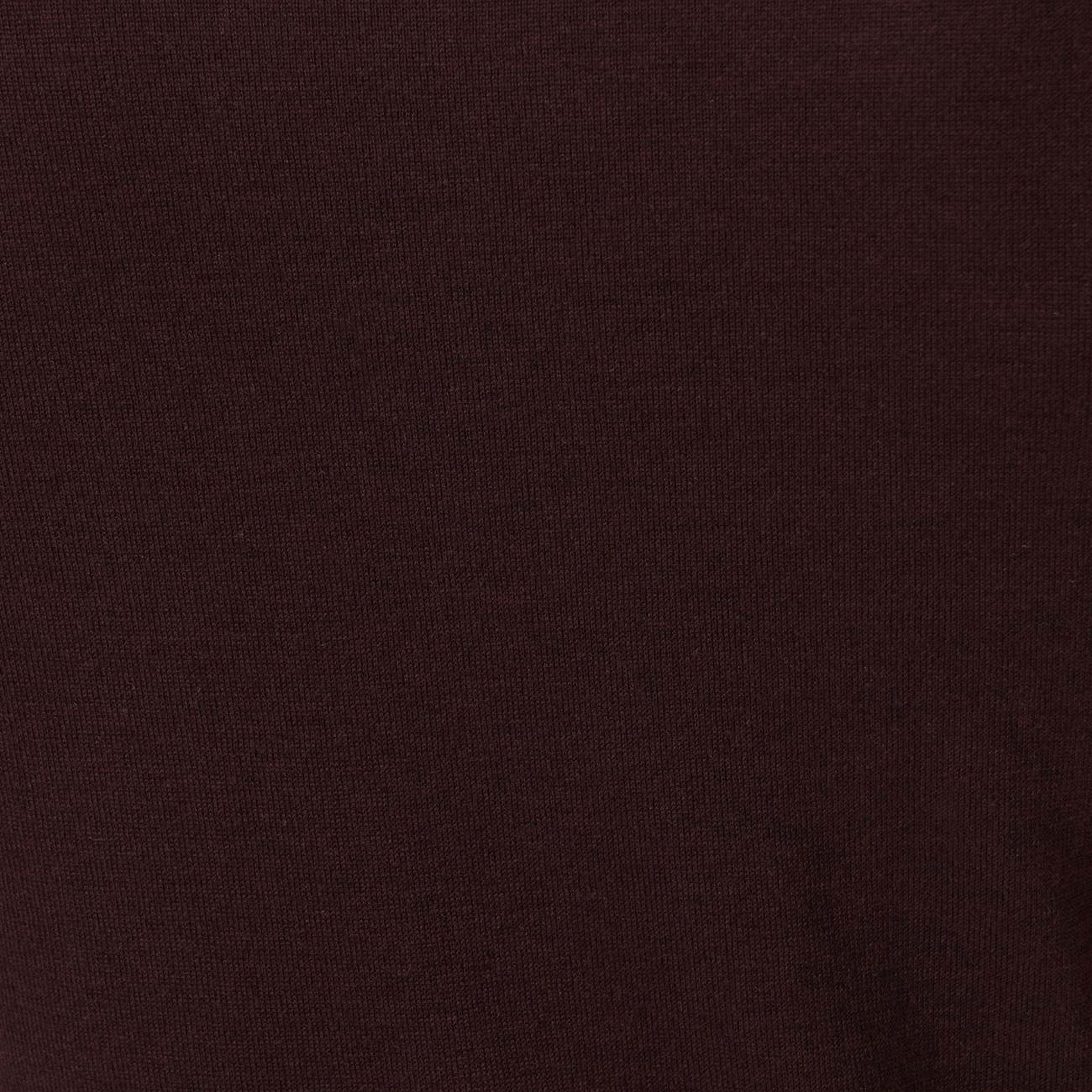 Network Erkek Bordo Polo Yaka Basic Triko Kazak