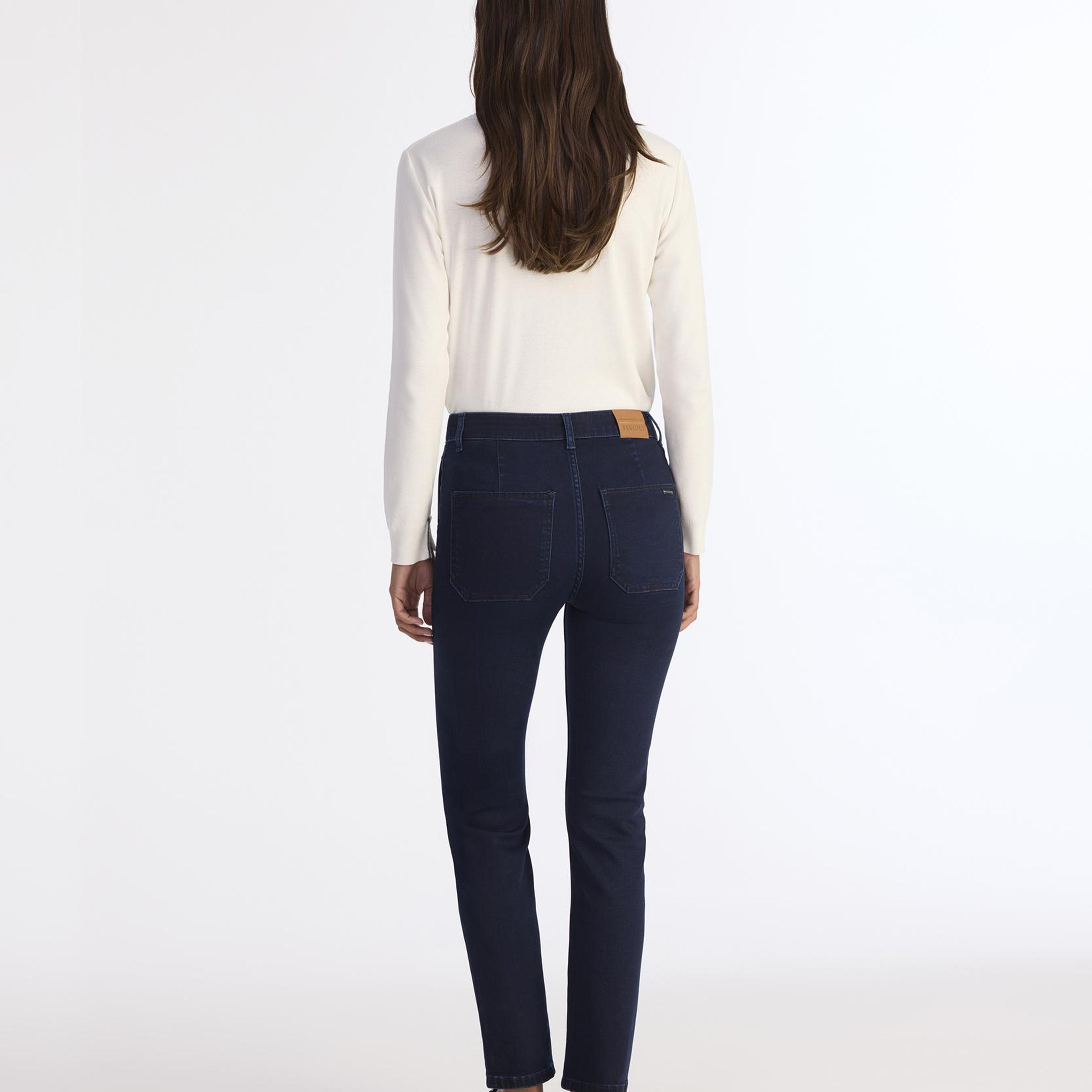 YARGICI Düz Yüksek Bel Pantolon