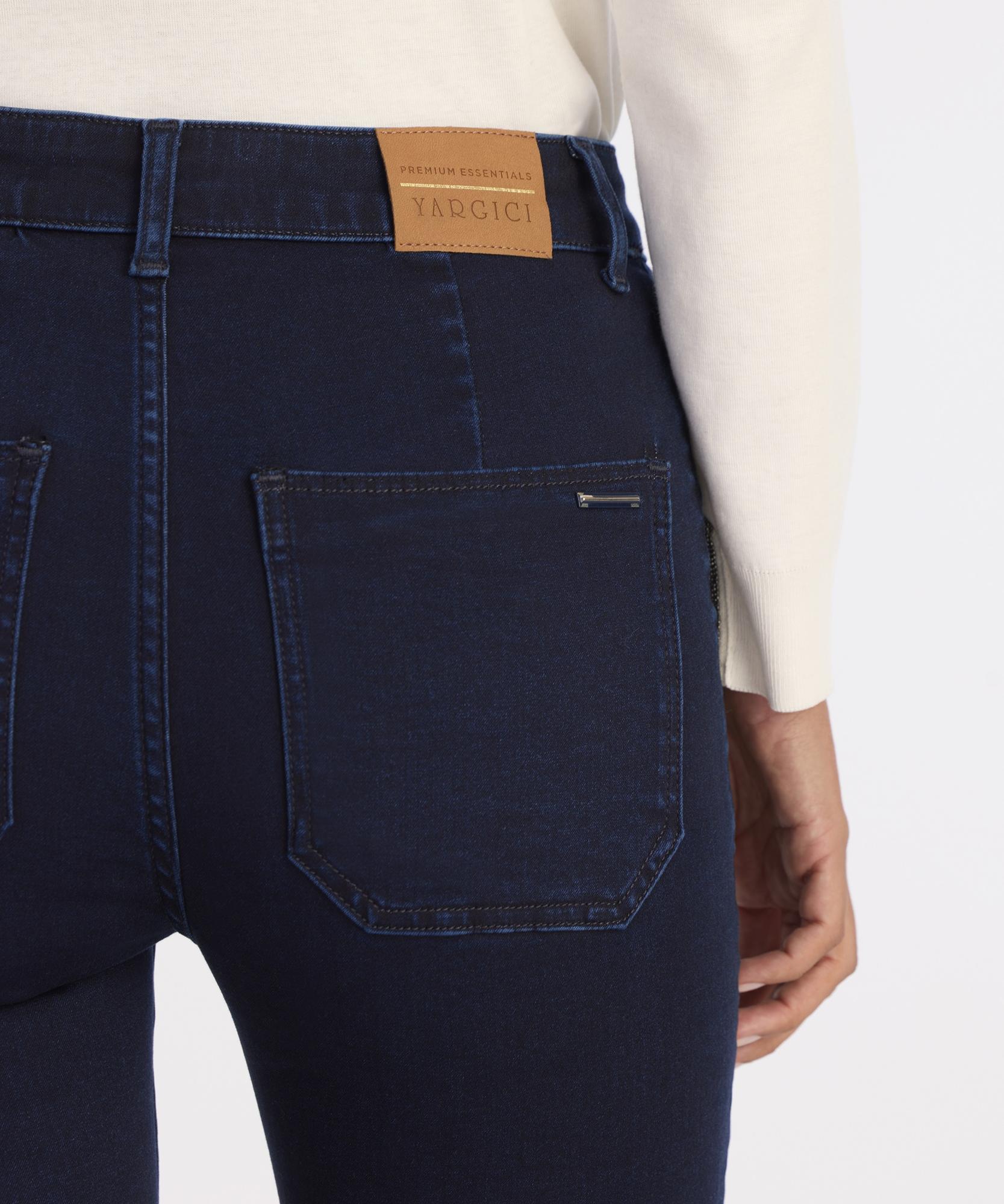 YARGICI Düz Yüksek Bel Pantolon