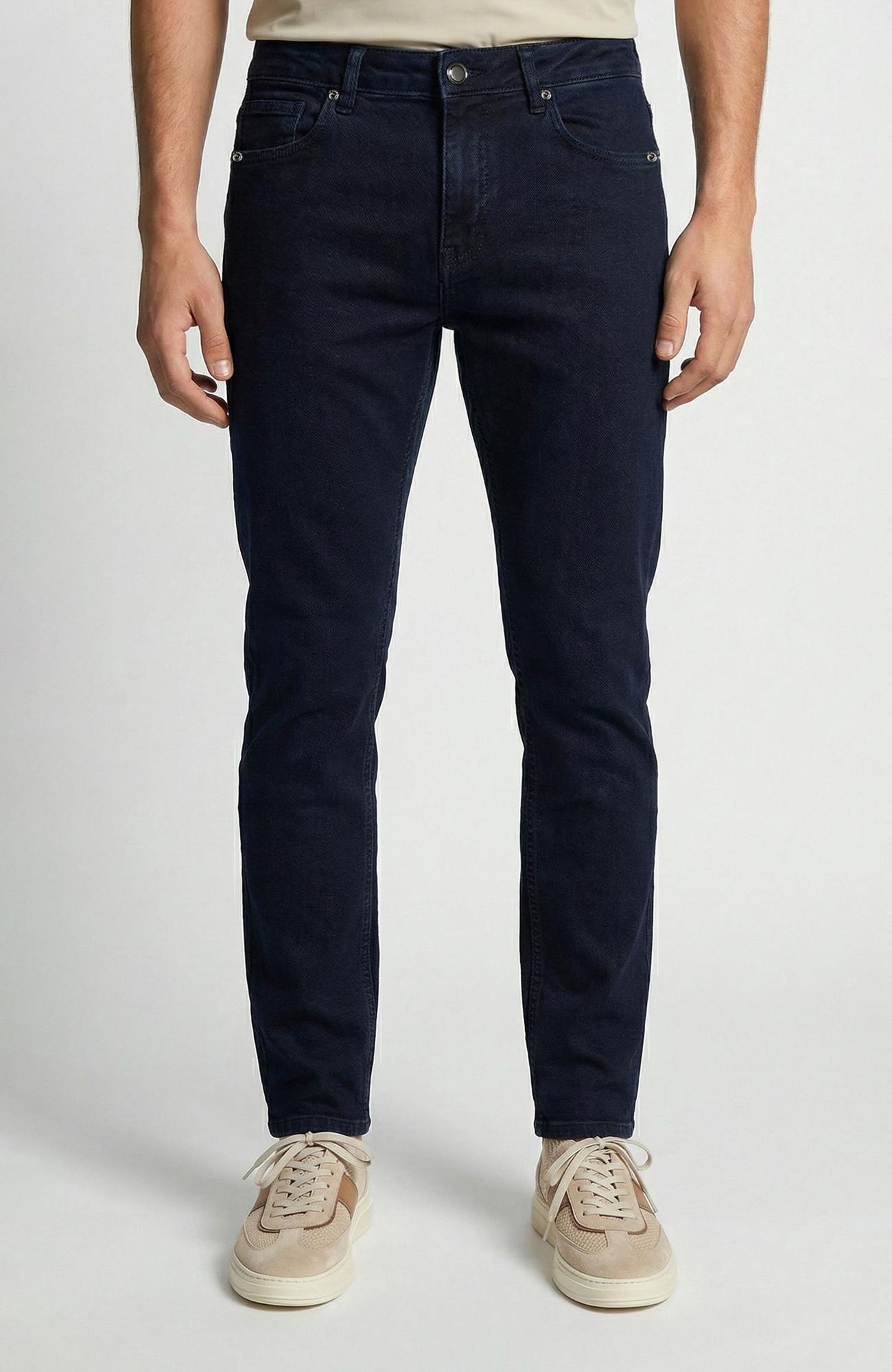 Network Erkek Koyu Lacivert Denim Pantolon
