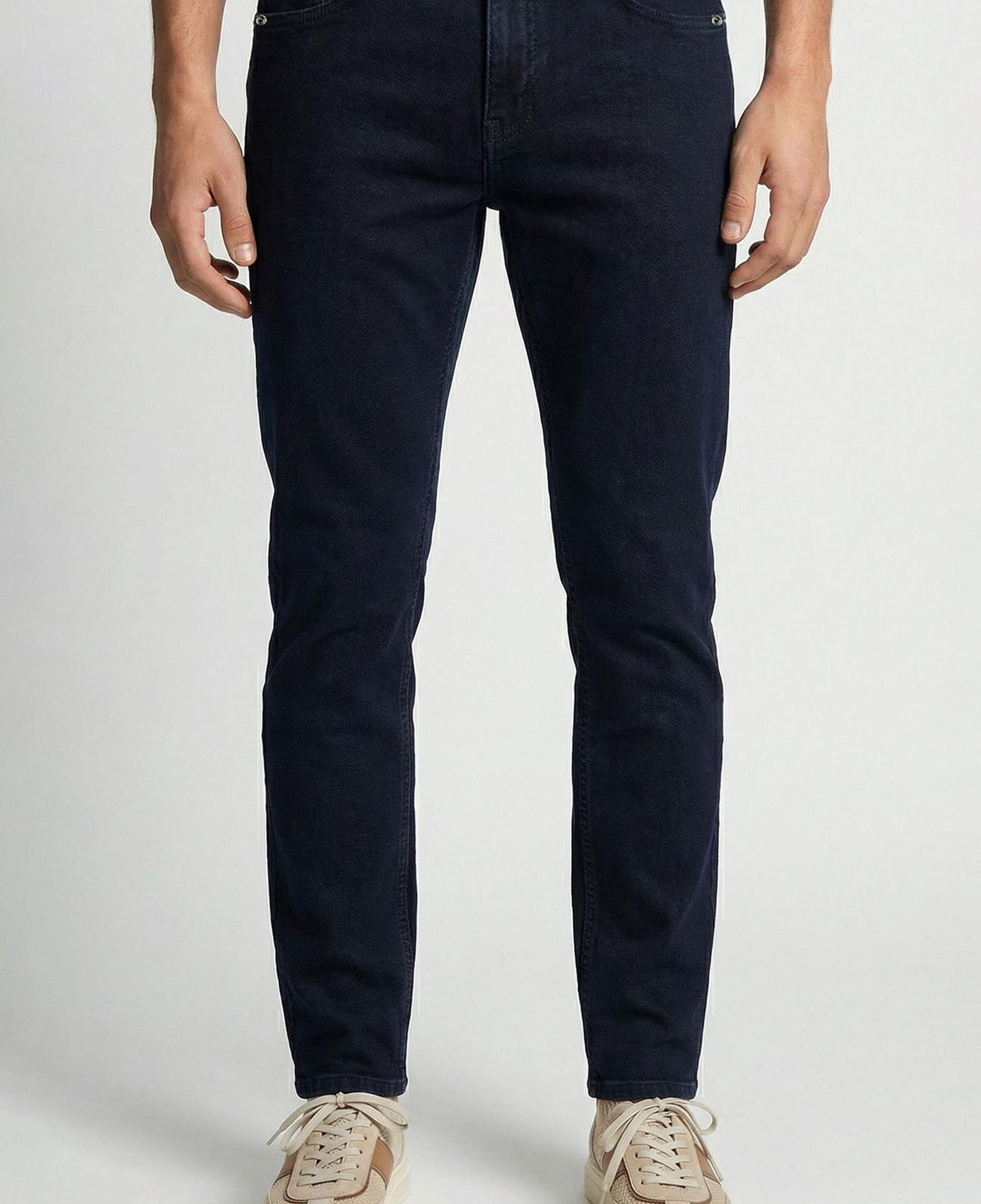 Network Erkek Koyu Lacivert Denim Pantolon