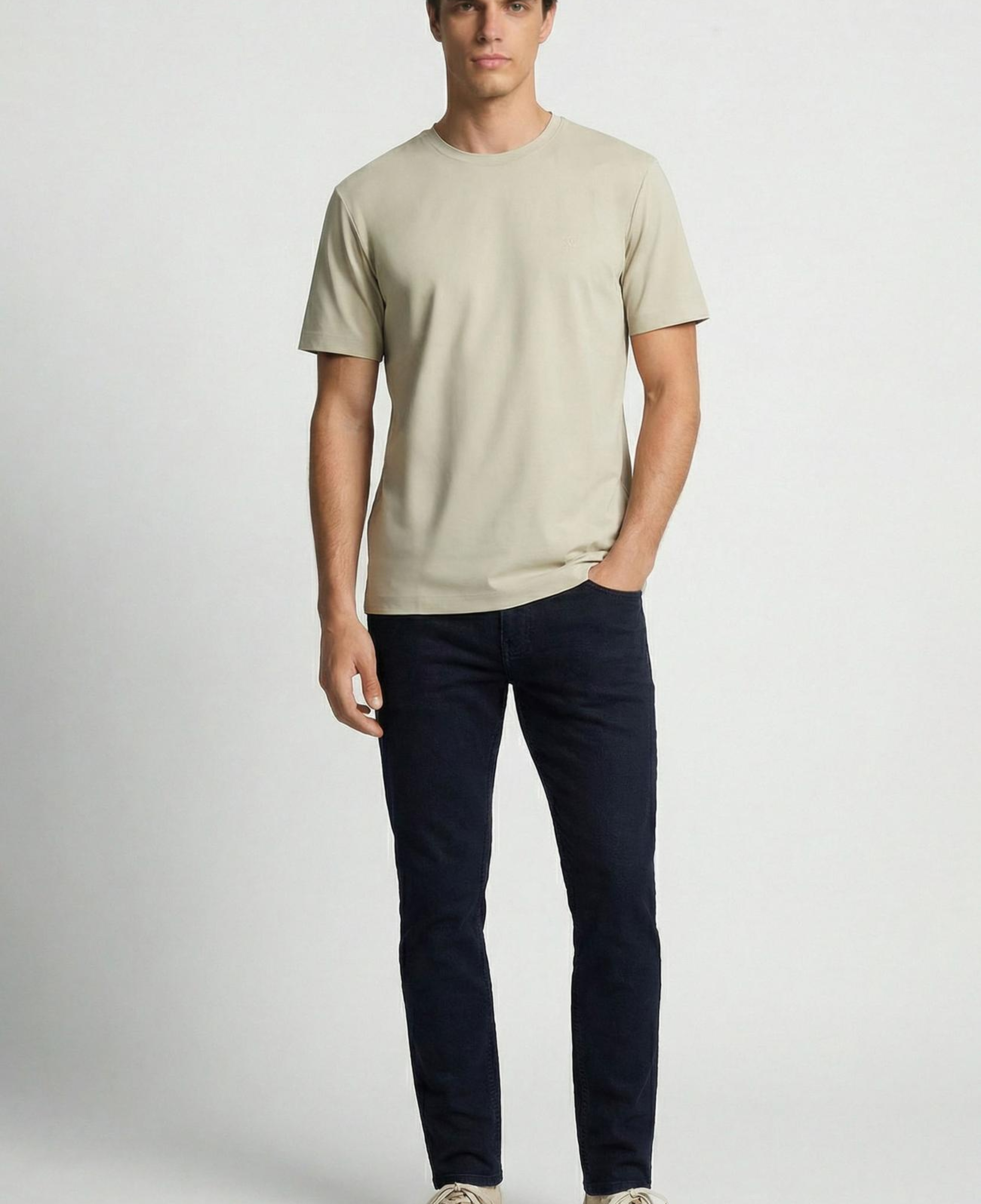 Network Erkek Koyu Lacivert Denim Pantolon