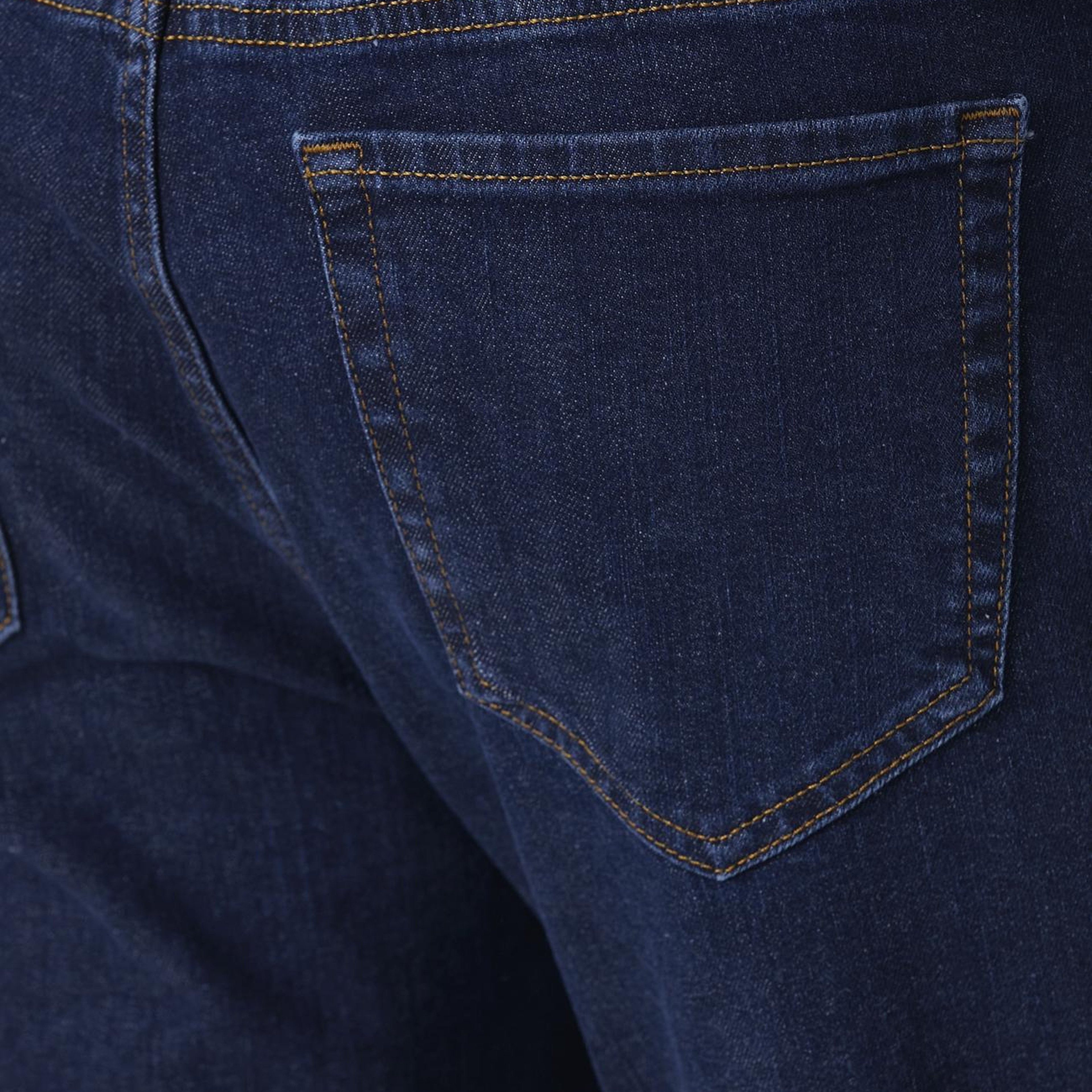 Network Erkek Lacivert Düz Paça Denim Pantolon