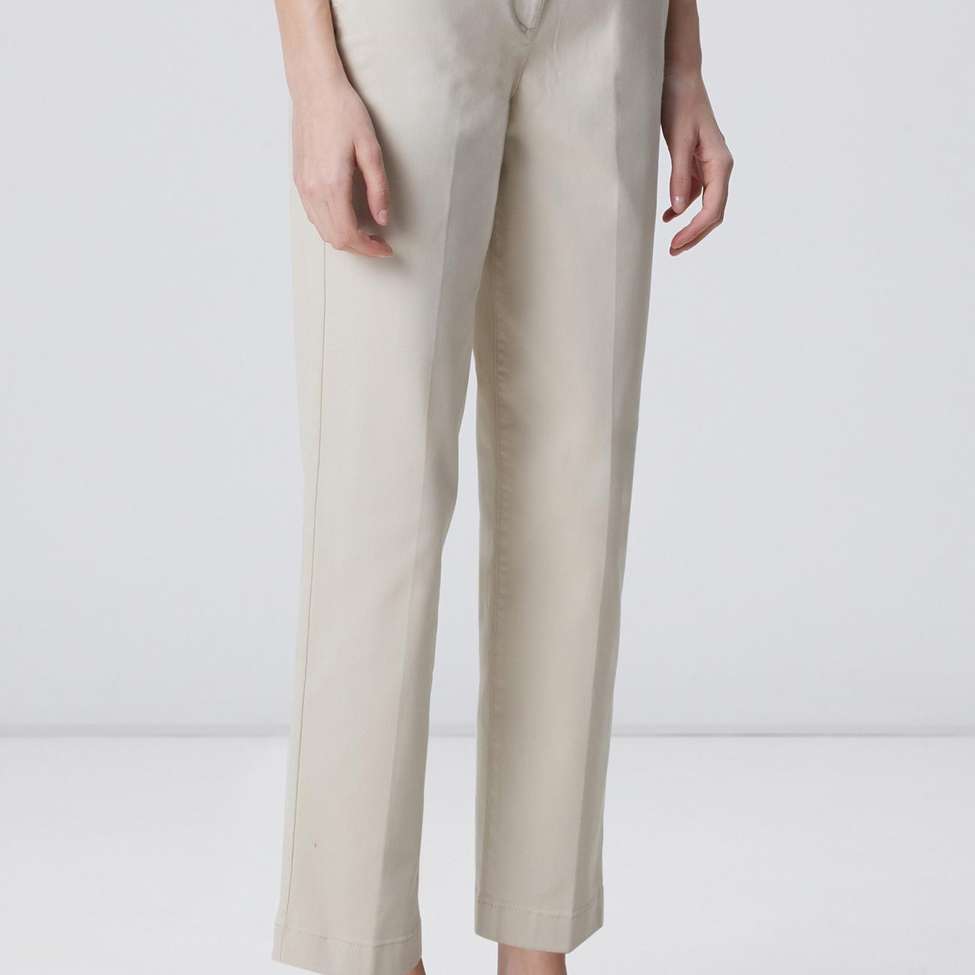 Network Kadın Bej Basic Casual Pantolon
