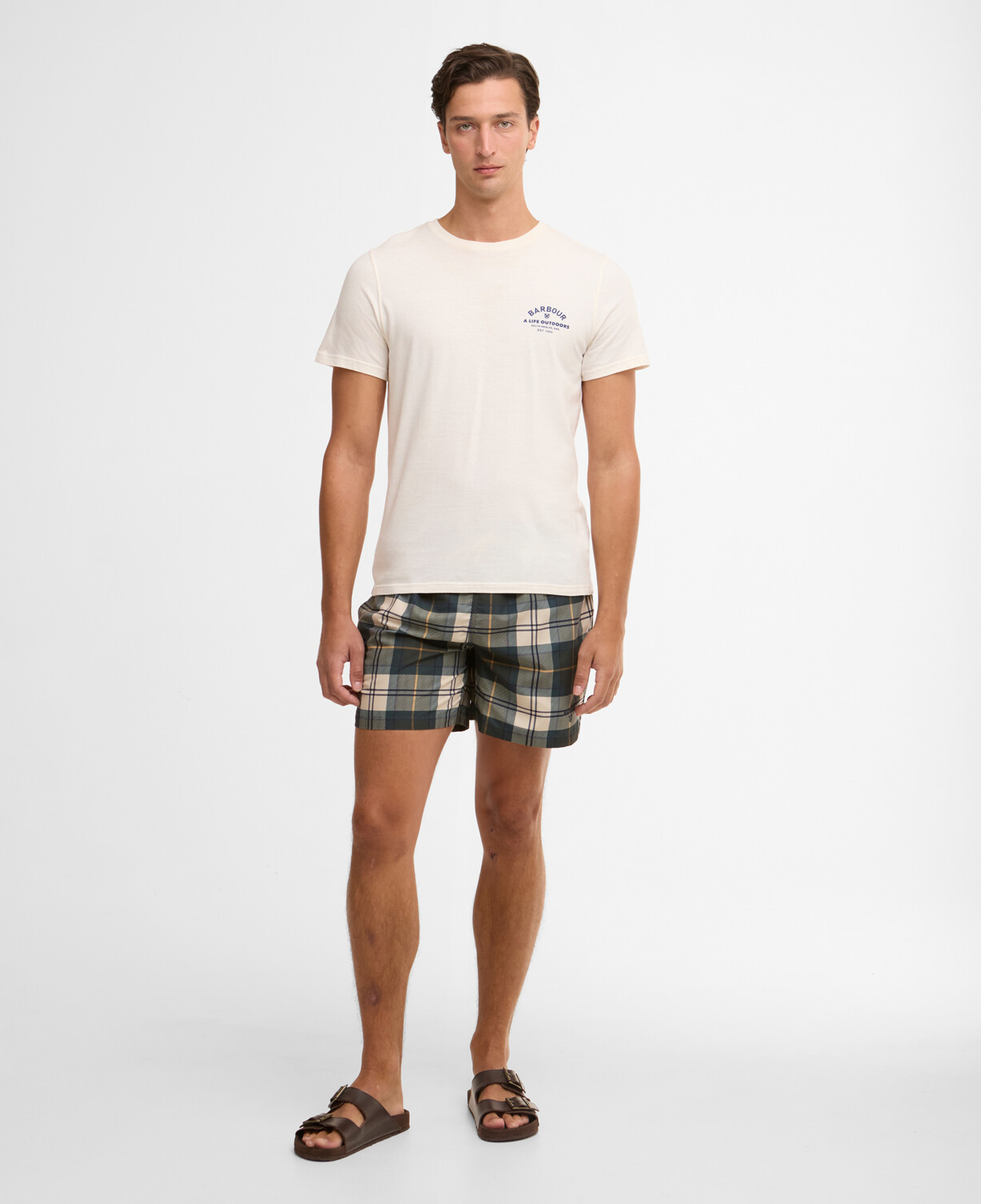 Barbour Staple Tartan Deniz Şortu