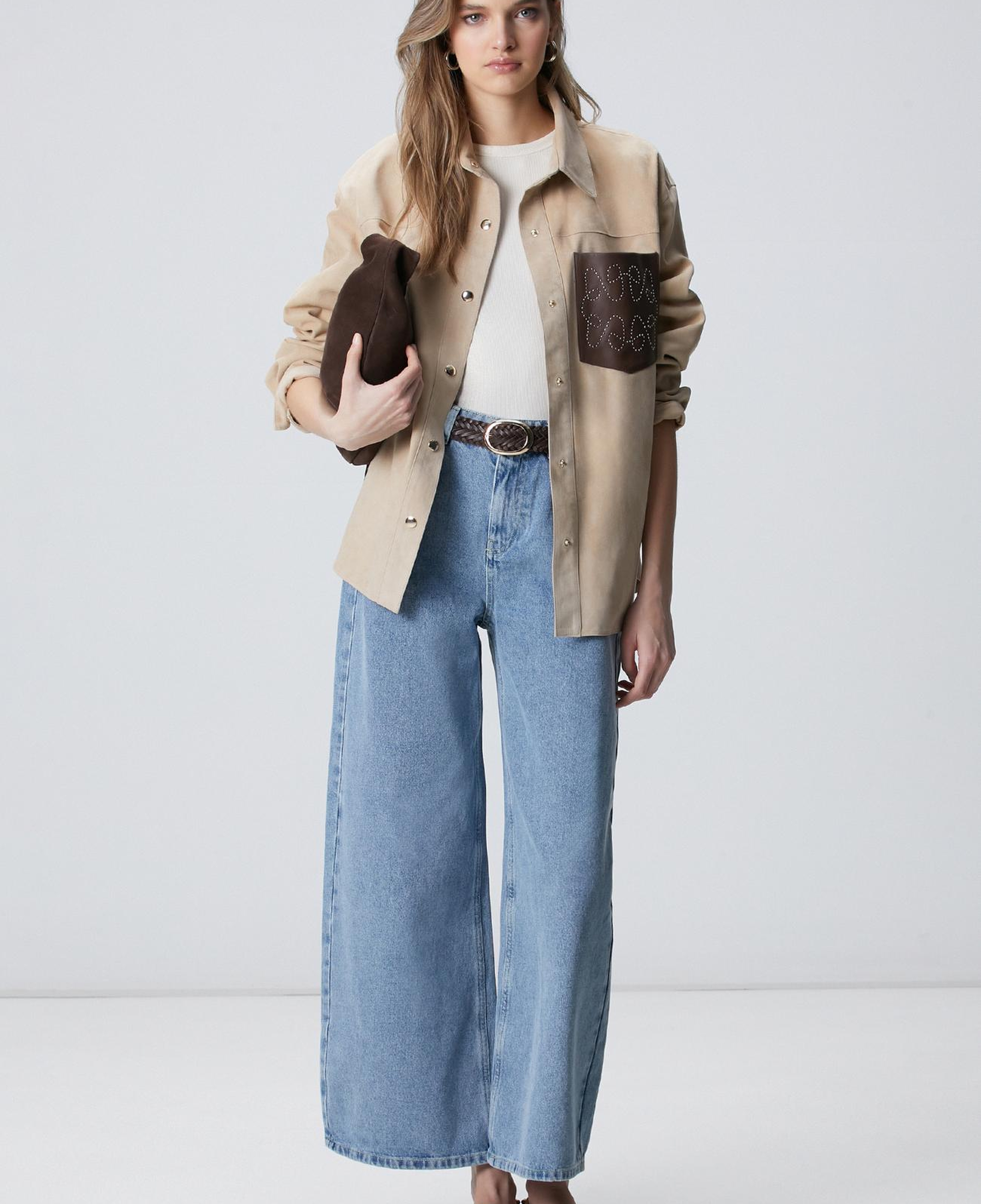 Network Kadın Açık Indigo Mavi Denim Pantolon