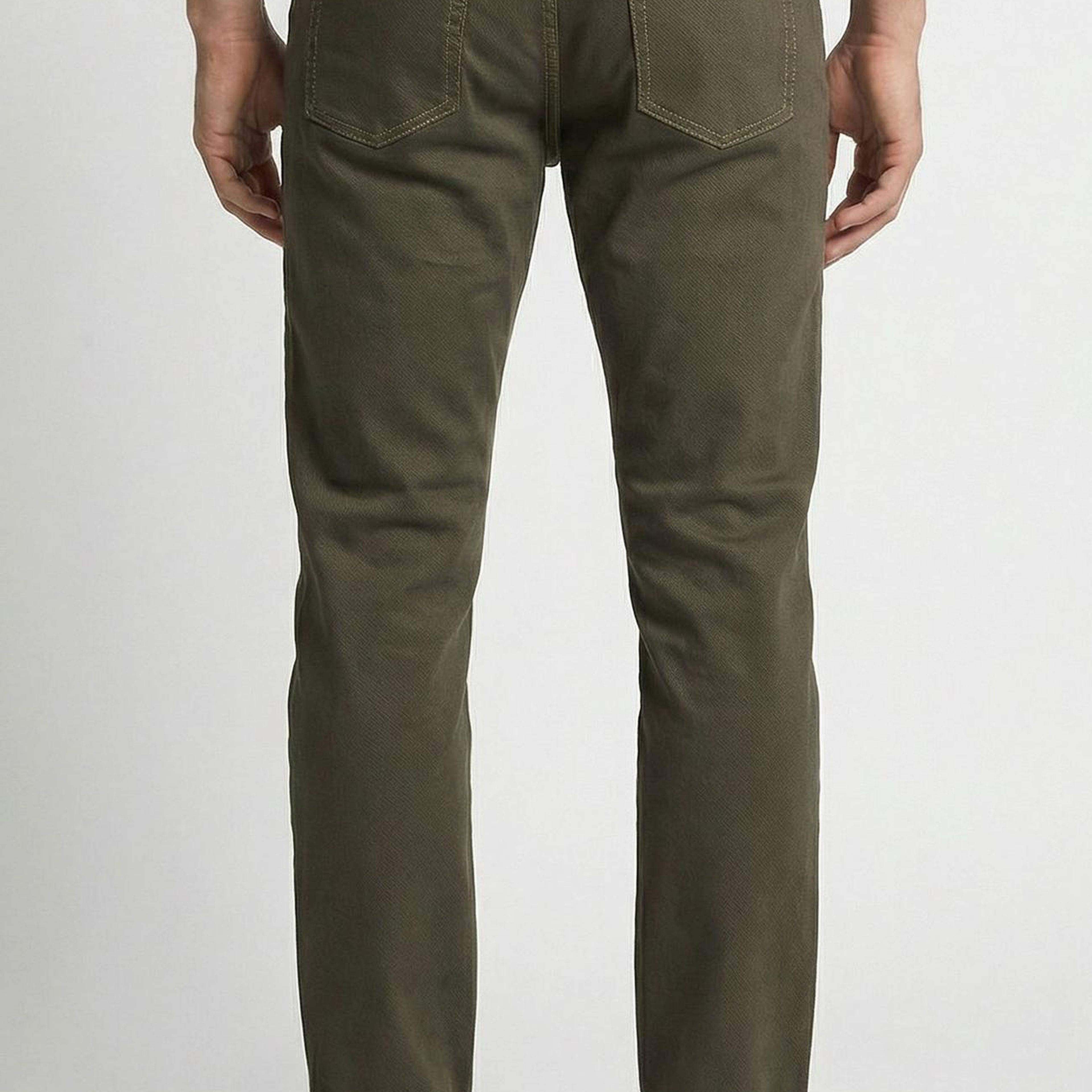 Network Erkek Haki Denim Pantolon