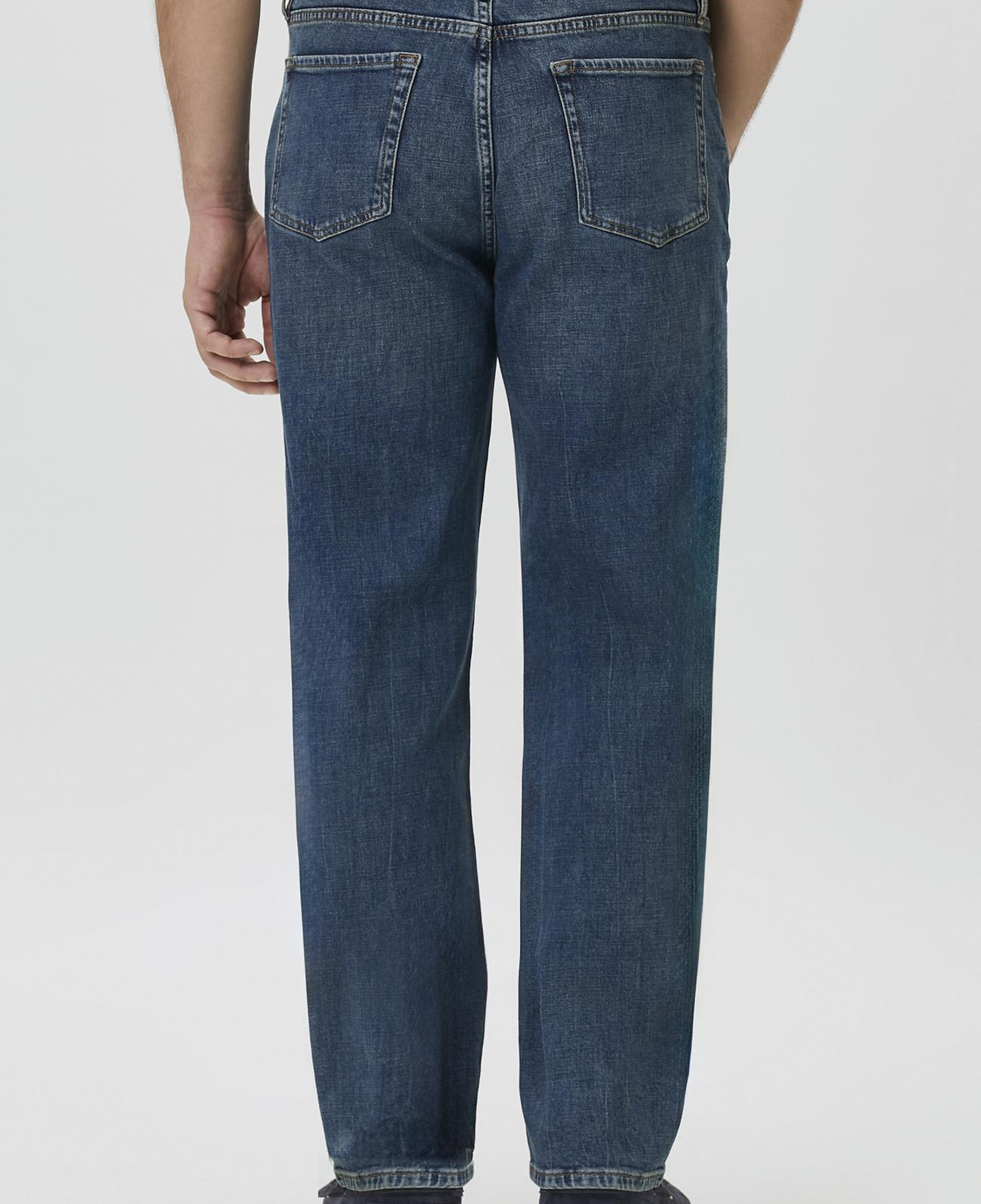 Network Erkek Mavi Denim Pantolon