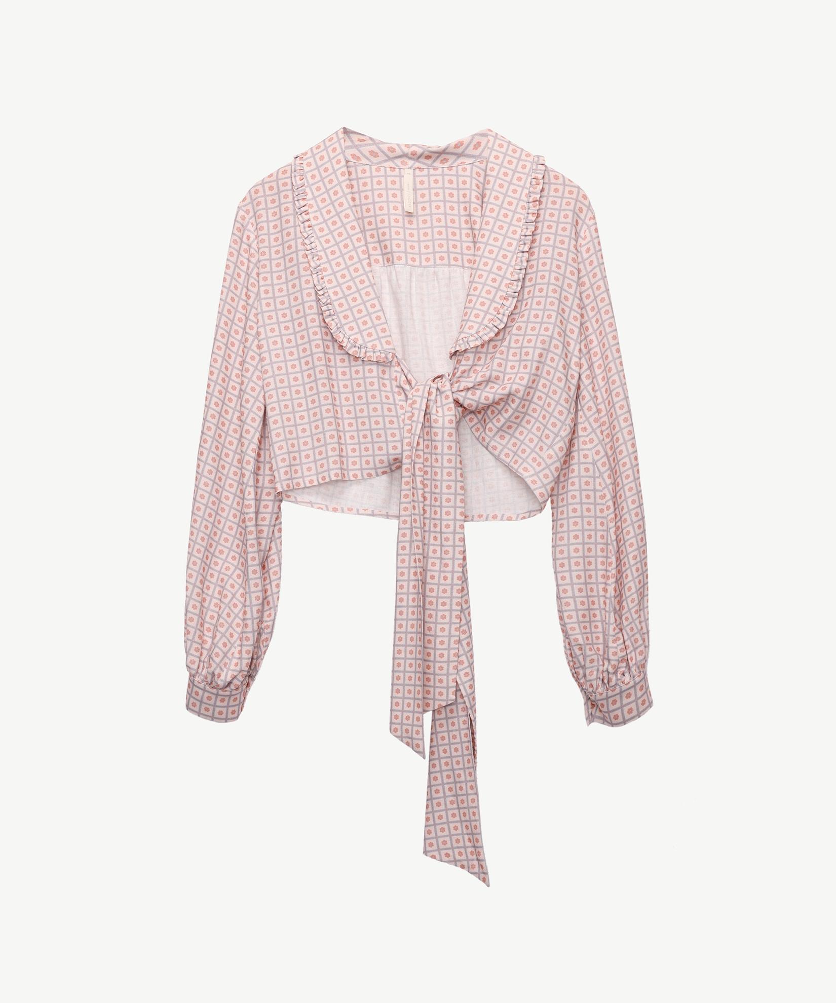 YARGICI Ön Beden Detaylı Bluz