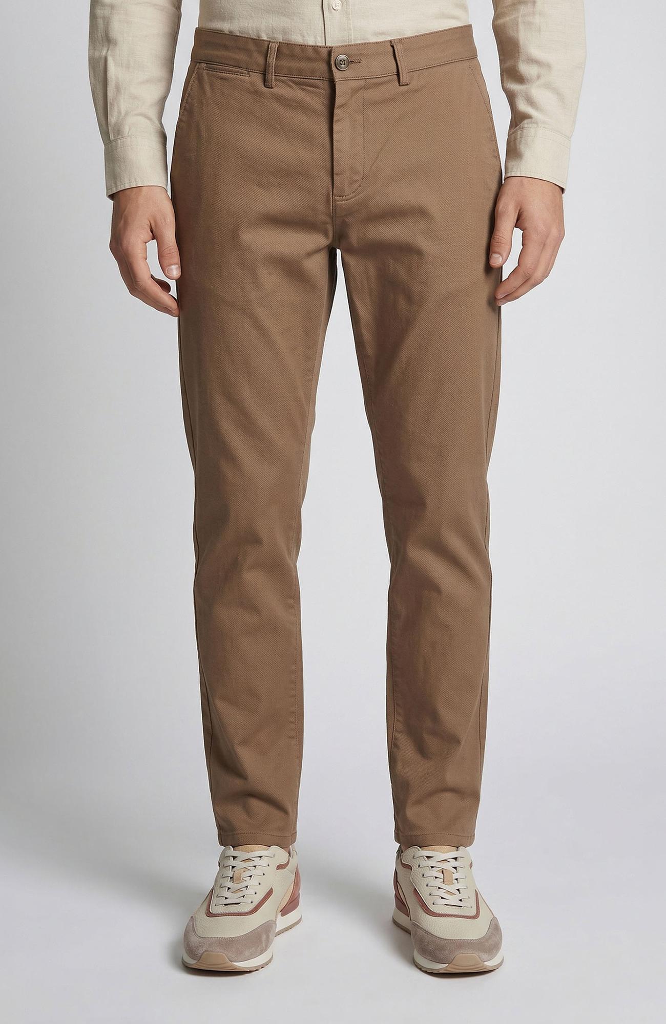 Network Erkek Vizon Slim Fit Diyagonal Chino Pantolon