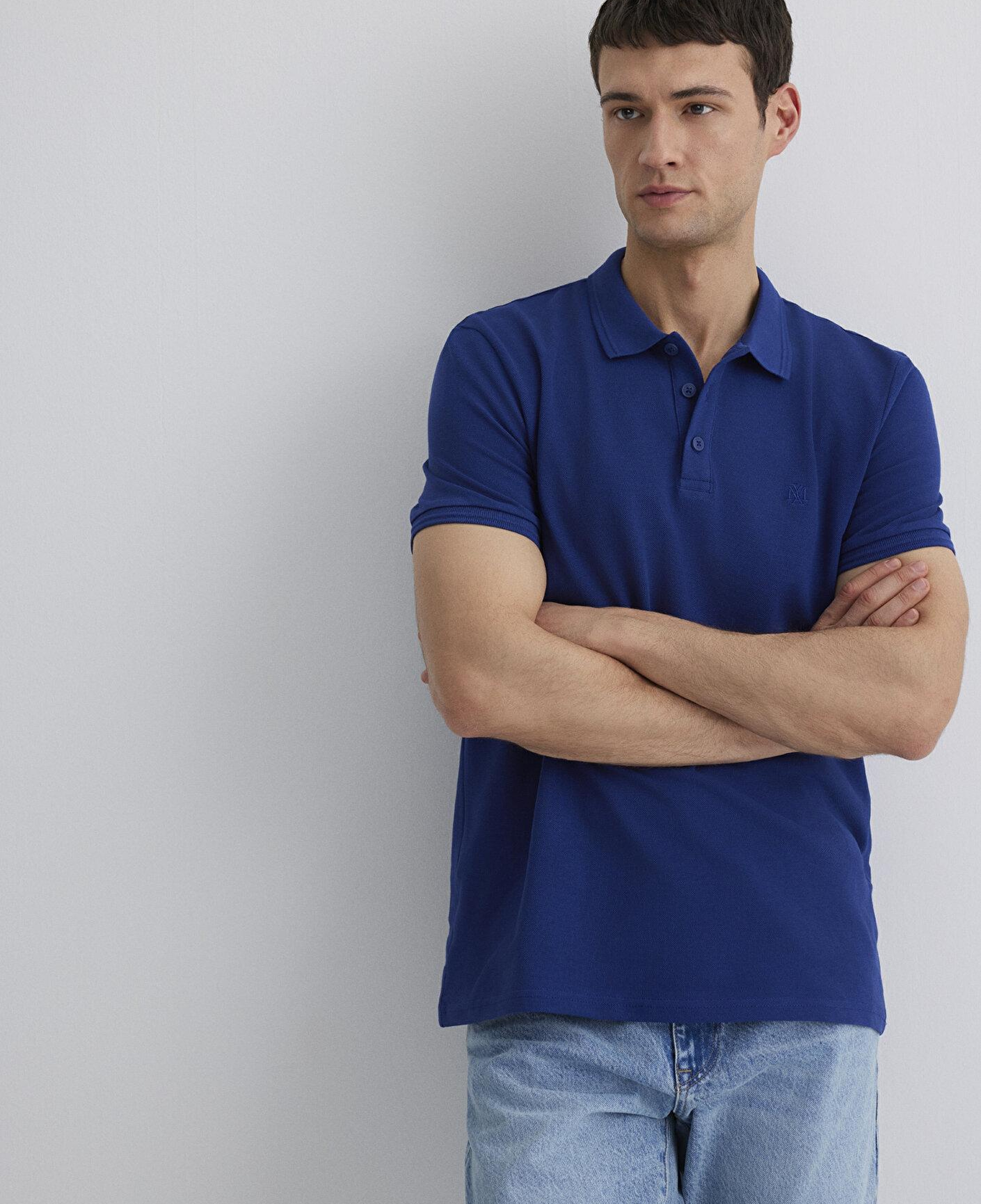 Mavi Mavi Polo Tişört Slim Fit / Dar Kesim 064946-70758