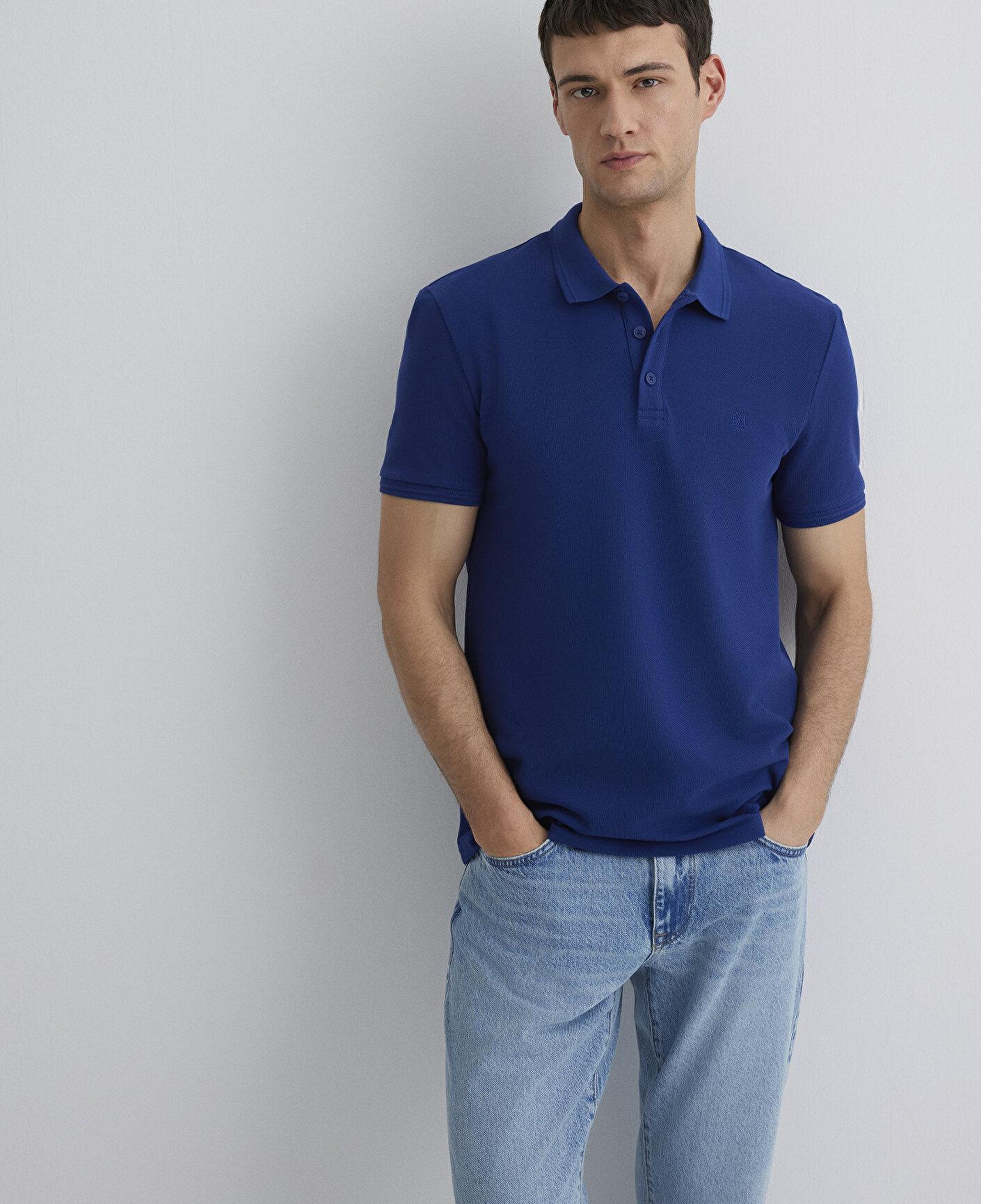 Mavi Mavi Polo Tişört Slim Fit / Dar Kesim 064946-70758