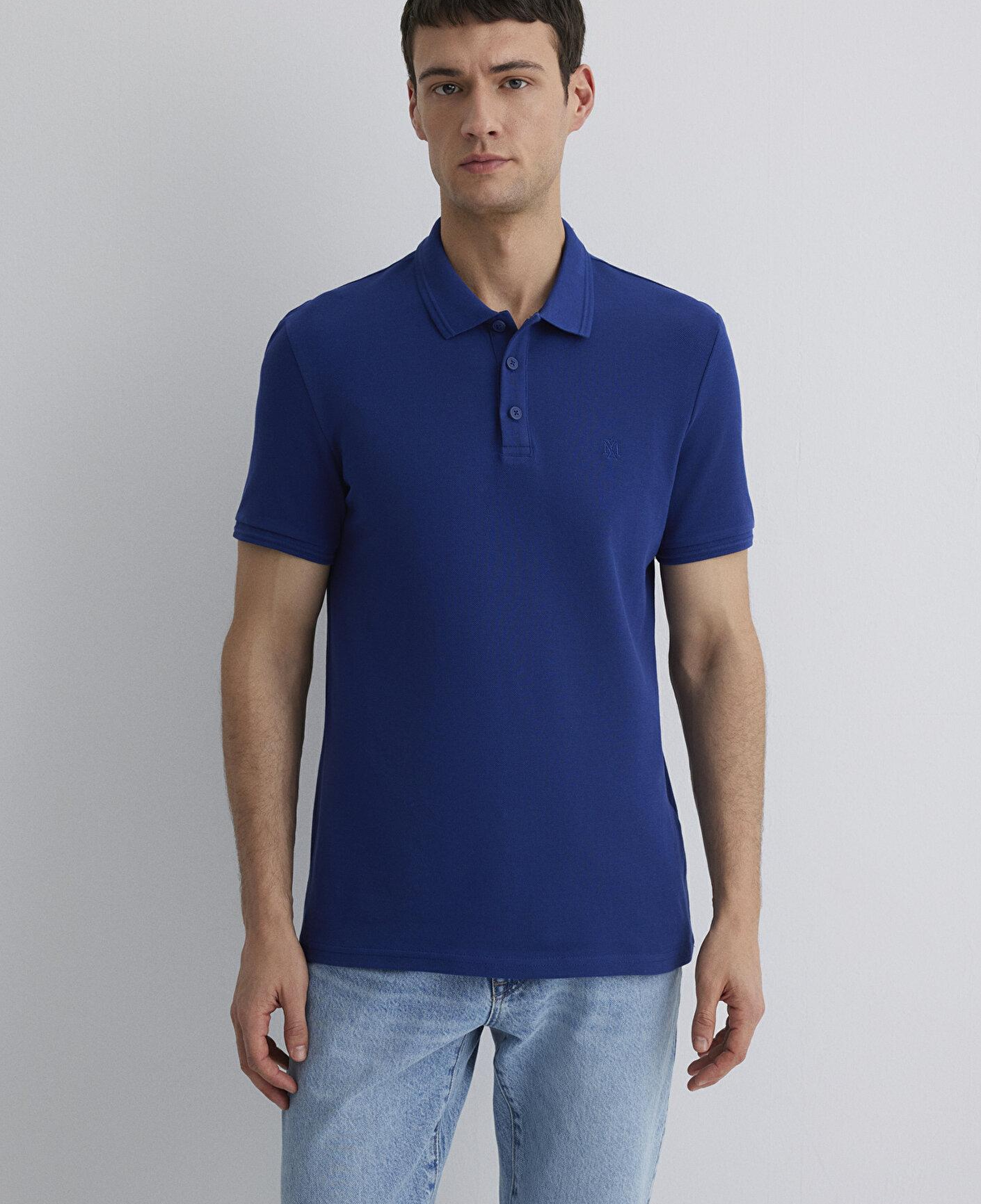 Mavi Mavi Polo Tişört Slim Fit / Dar Kesim 064946-70758