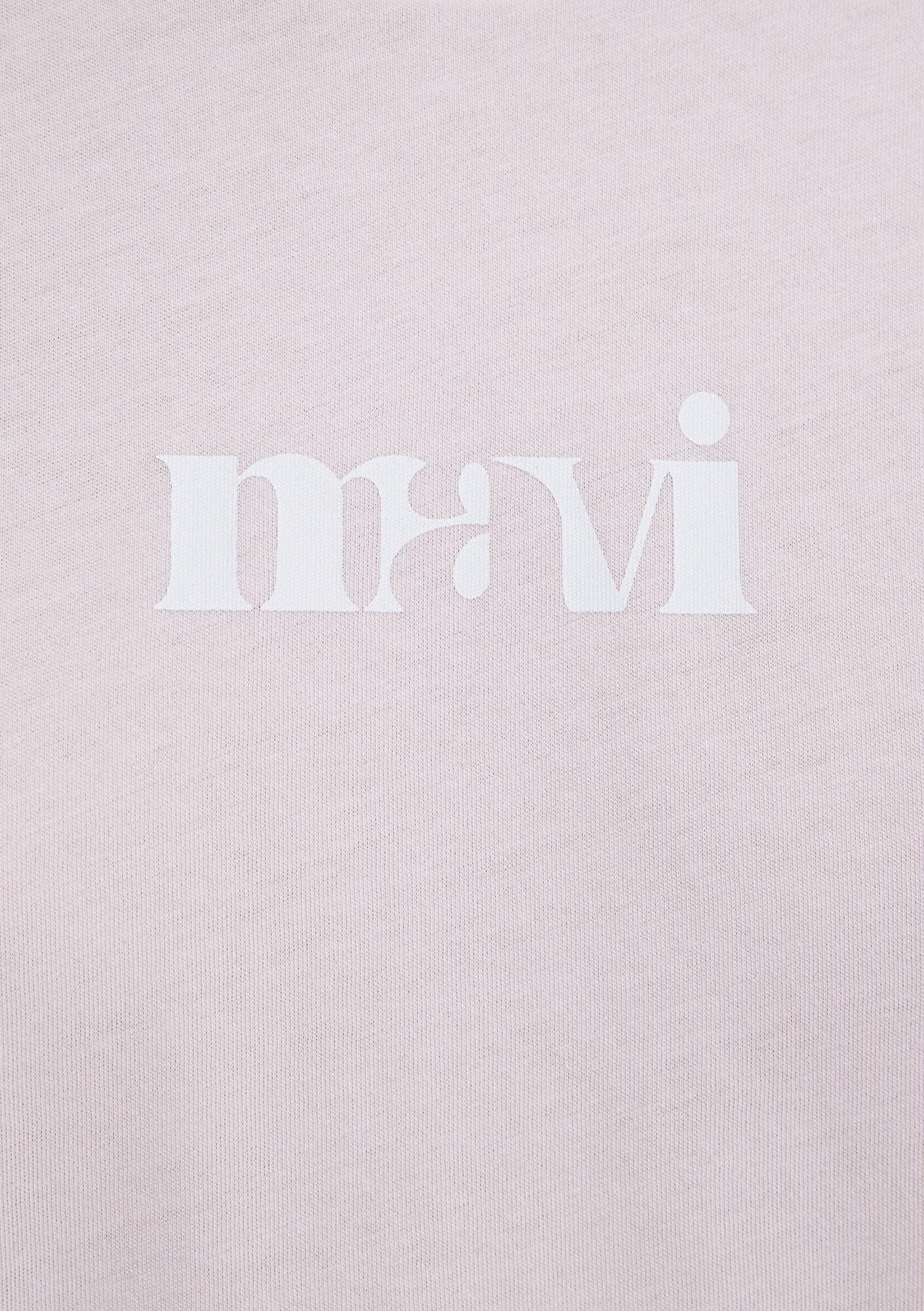 Mavi Mavi Logo Baskılı Pembe Tişört Regular Fit / Normal Kesim 1612241-89200