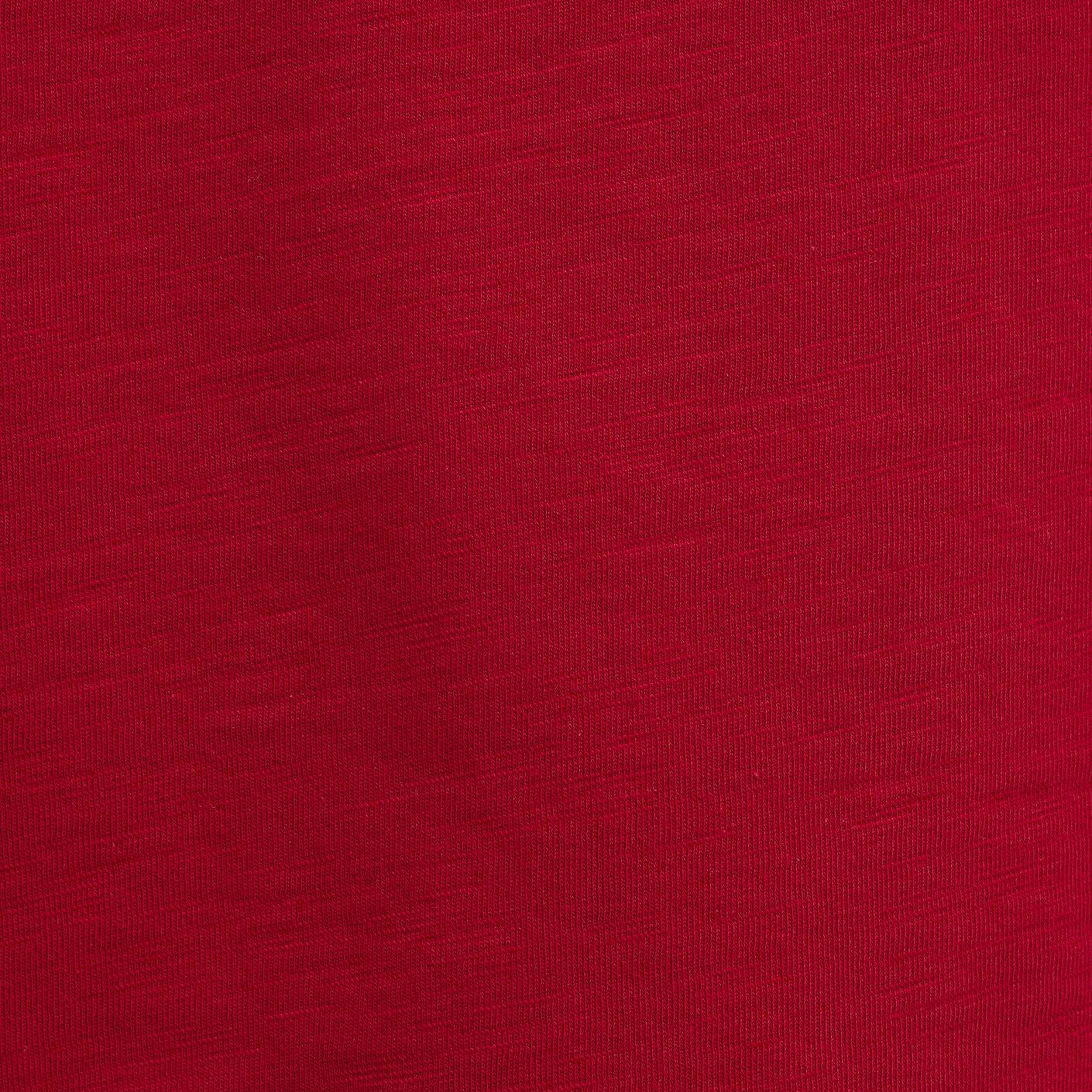 Mavi Bisiklet Yaka Kırmızı Basic Tişört Regular Fit / Normal Kesim 1614177-86417