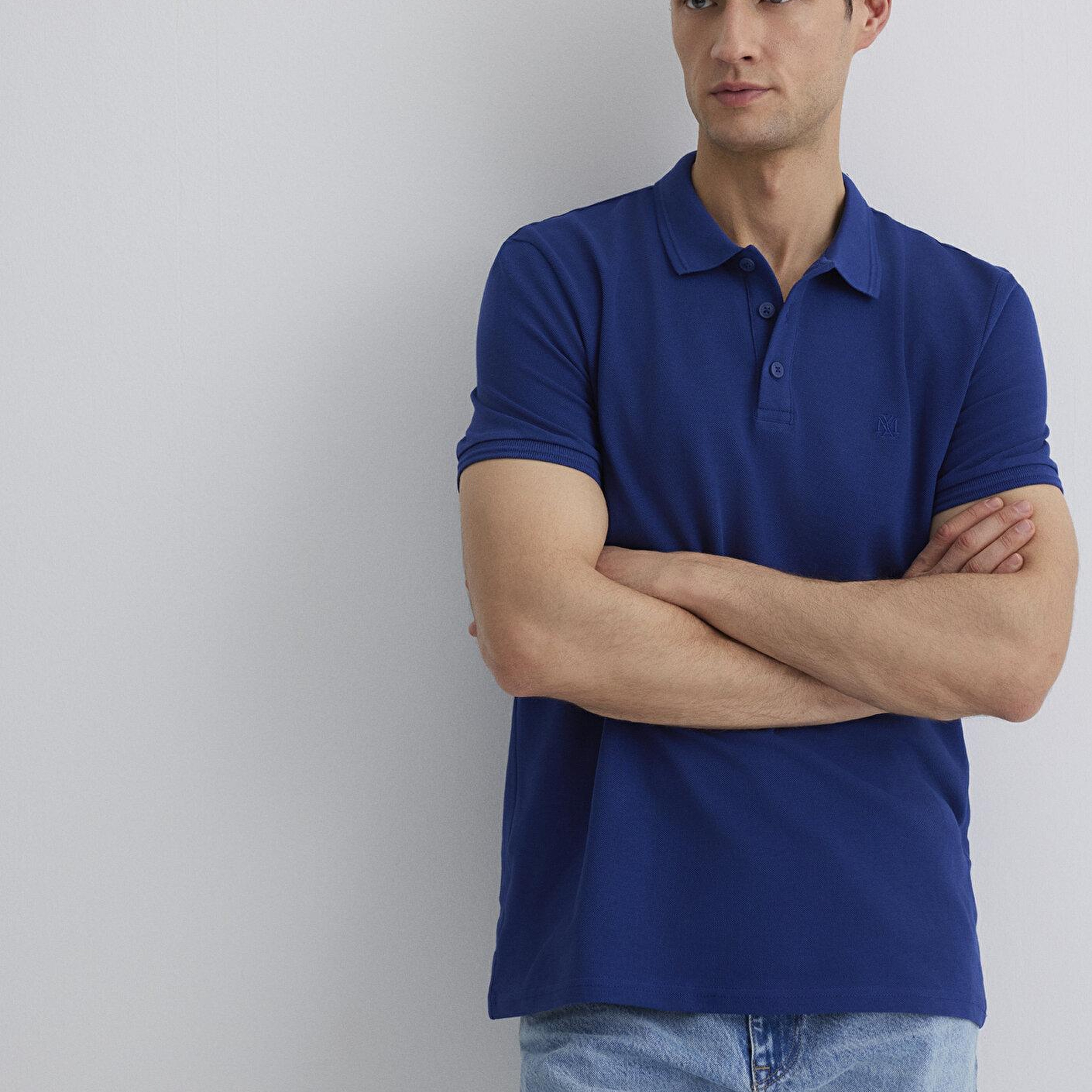 Mavi Mavi Polo Tişört Slim Fit / Dar Kesim 064946-70758