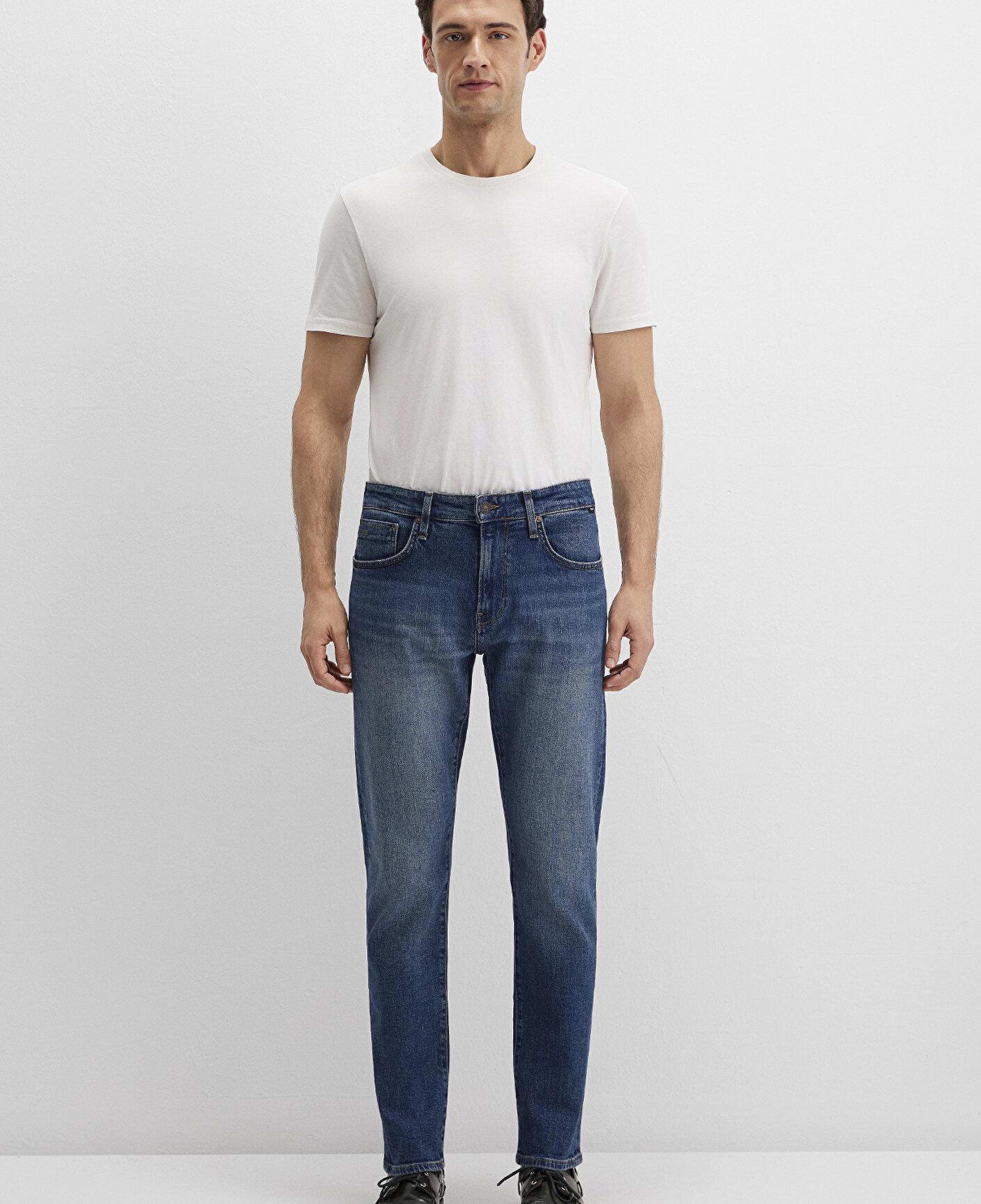 Mavi Milan Classic Denim Vintage Koyu Mavi Jean Pantolon 0081090816