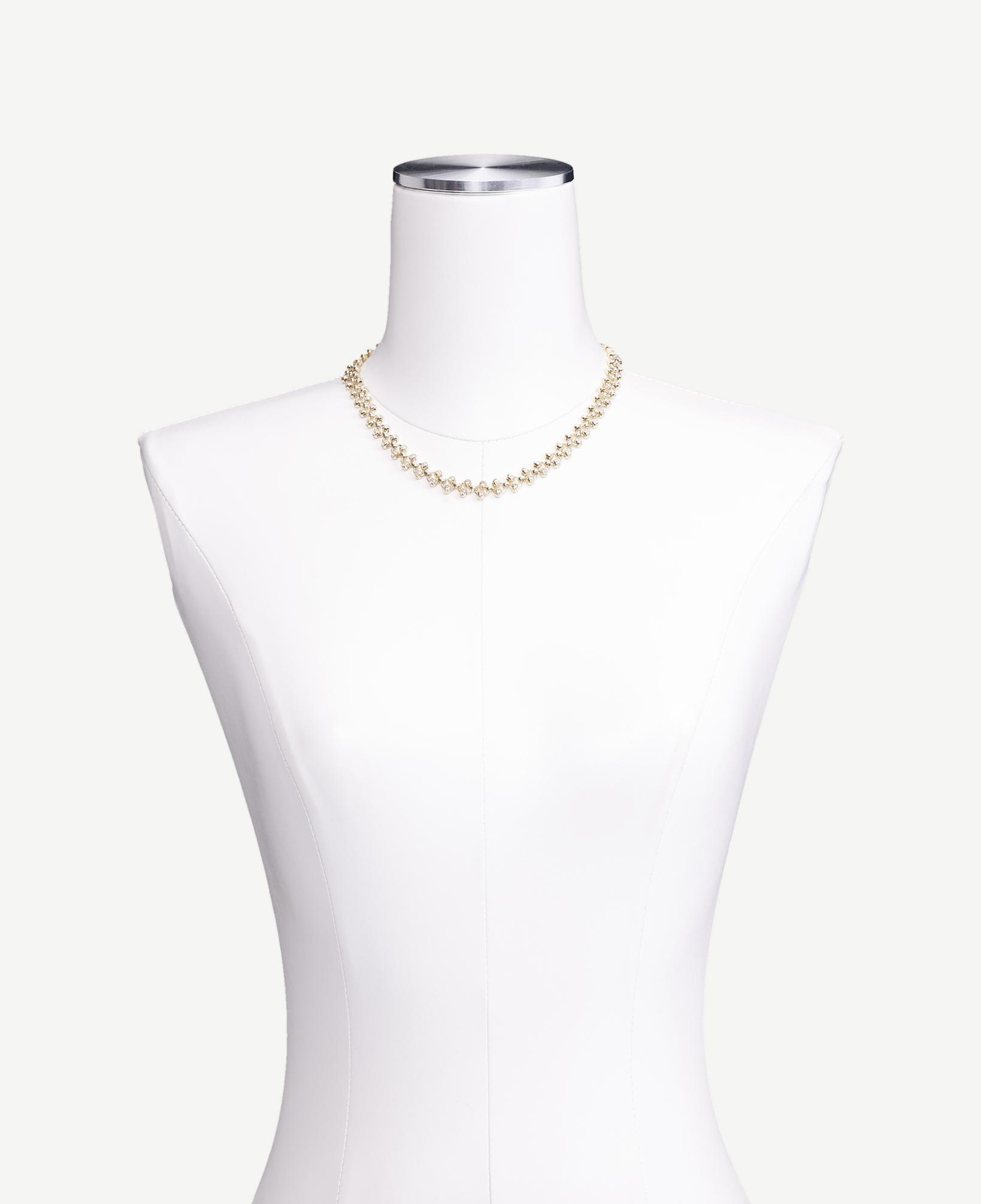 YARGICI Dokulu Gold Kolye