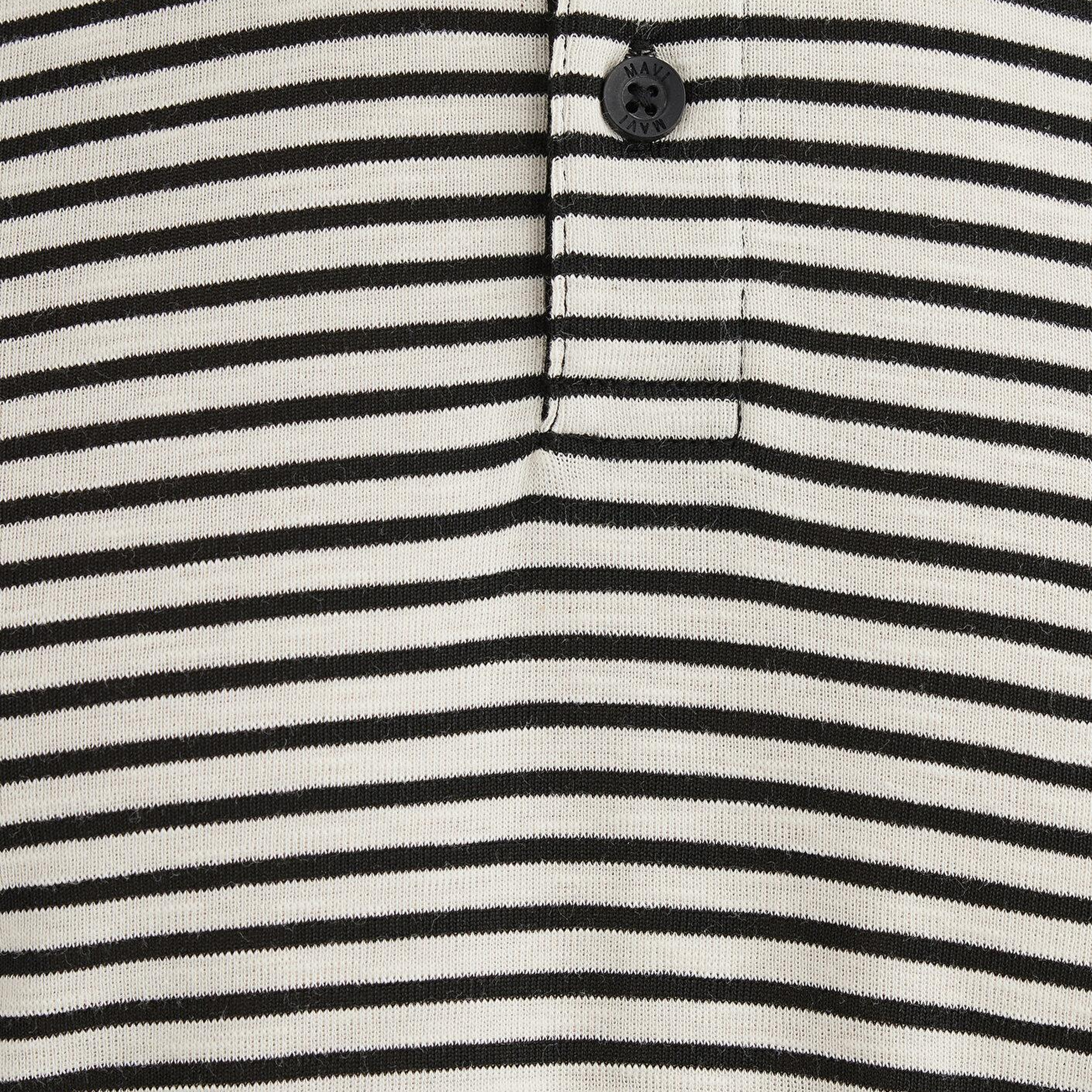 Mavi Mavi Black Çizgili Polo Tişört Slim Fit / Dar Kesim 0611843-70055