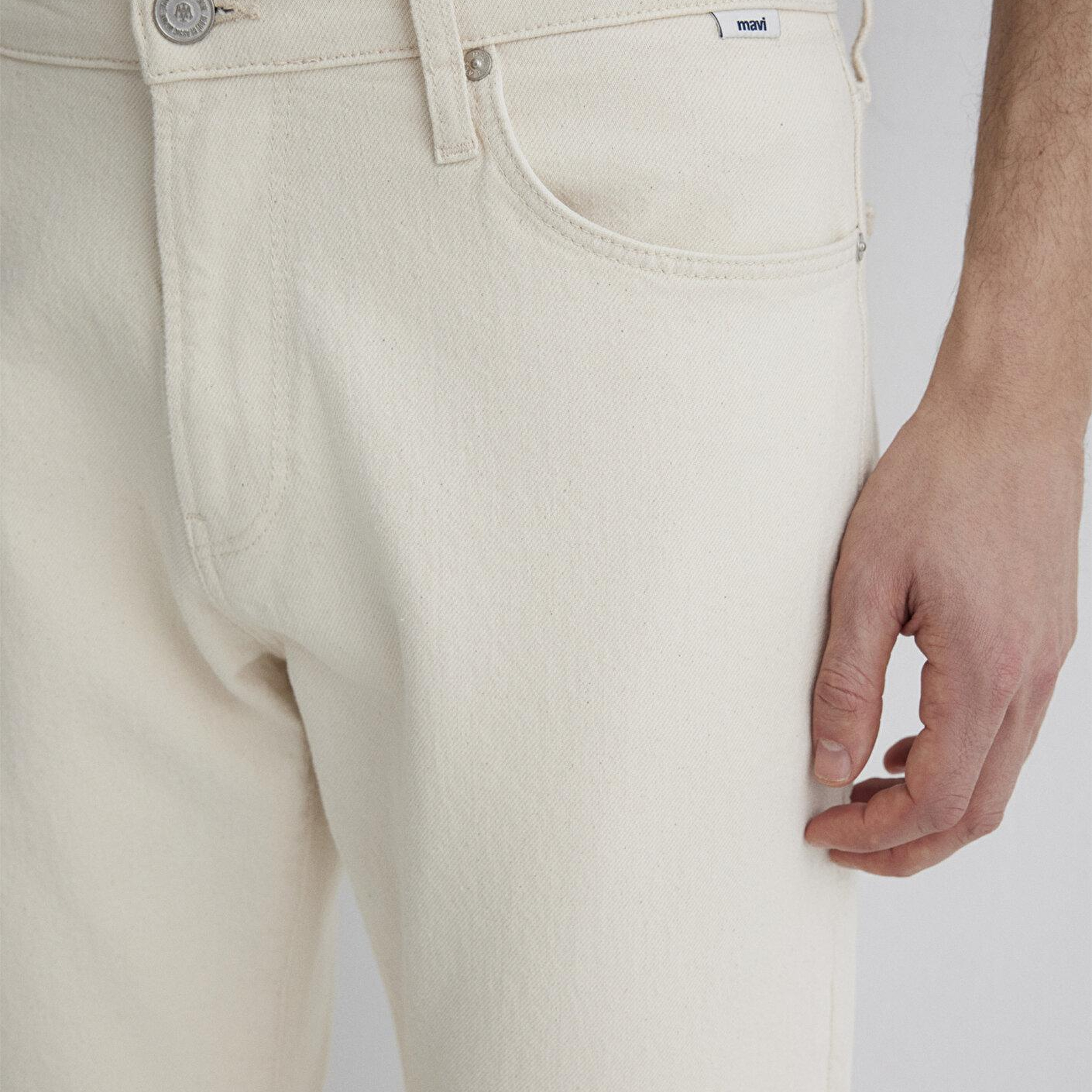 Mavi Milan Classic Denim Ekru Jean Pantolon 0081087654